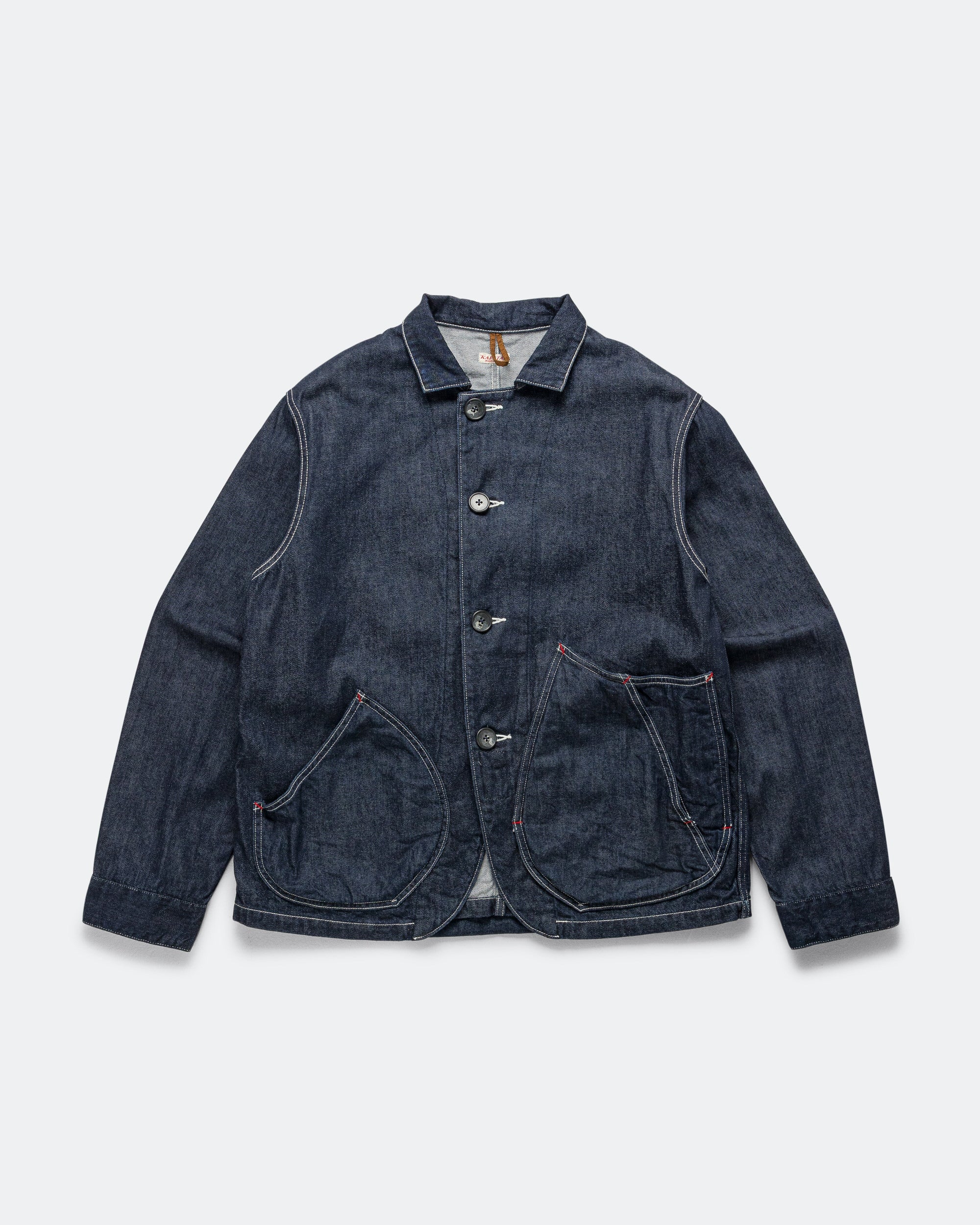 11.5ozDenim x 8ozDenim RINGOMAN Coverall - Indigo