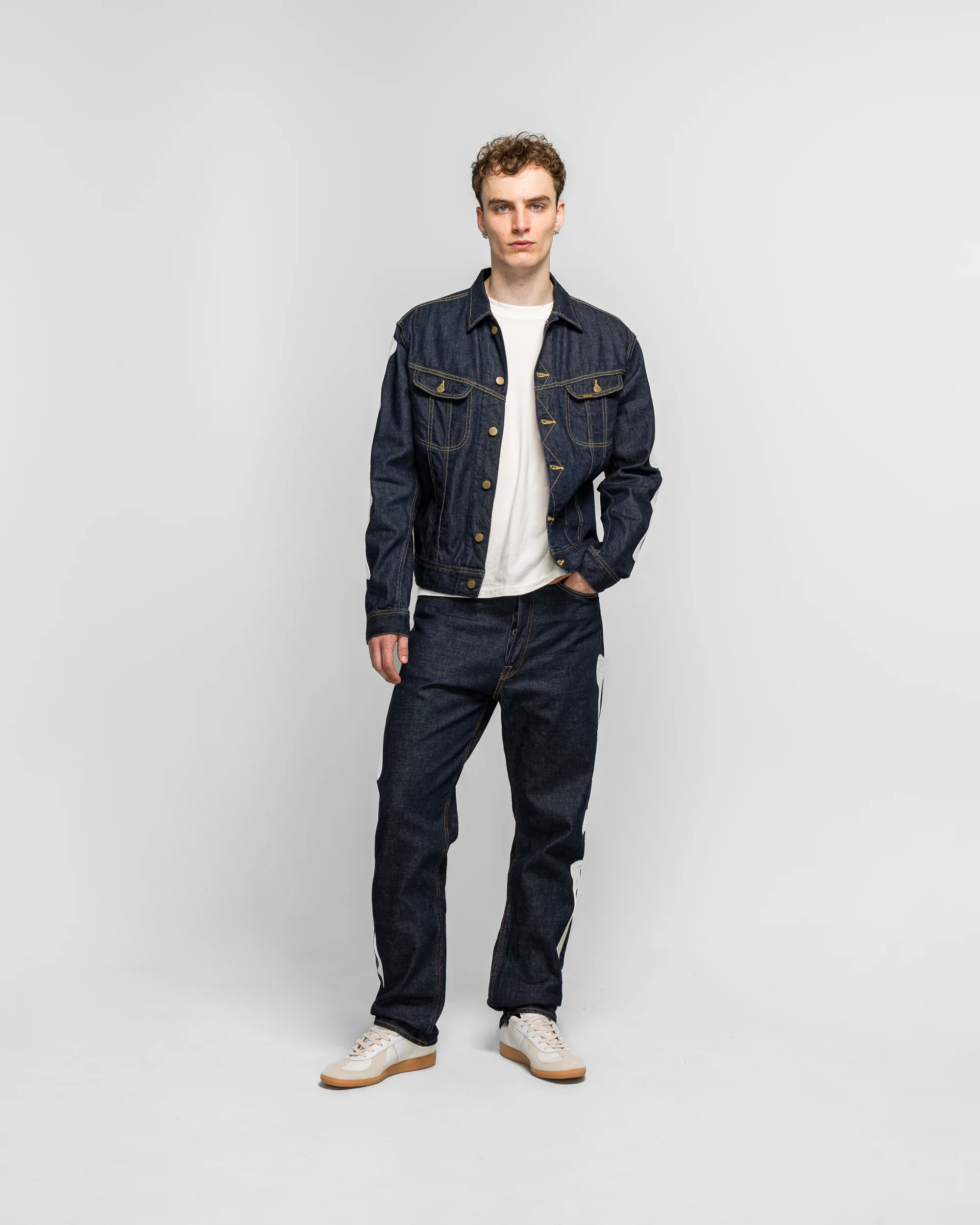12.5oz Denim MEXICAN TUXEDO 5P OKAGILLY - IDG - Image 6