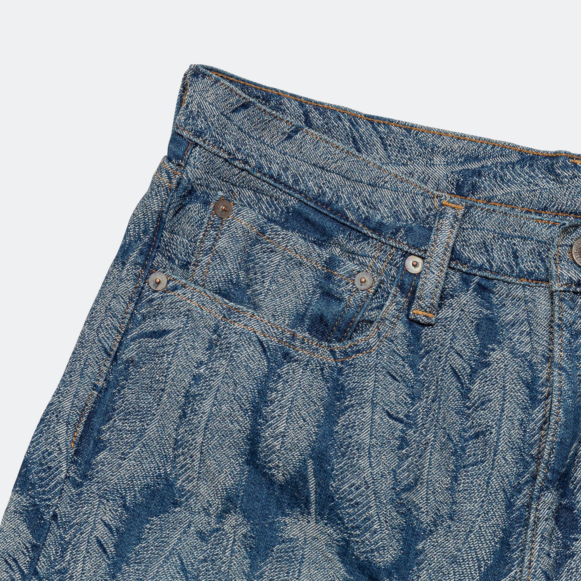 120z MAGPIE Denim 5P Shorts. - Light - Image 3