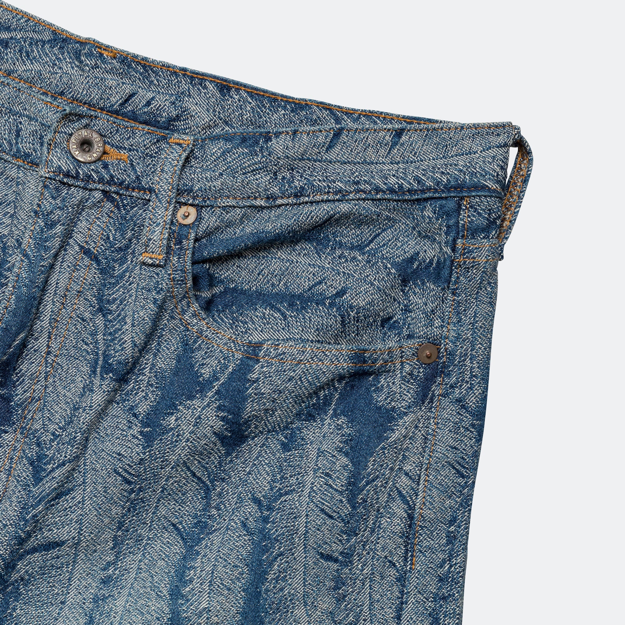 120z MAGPIE Denim 5P Shorts. - Light - Image 4