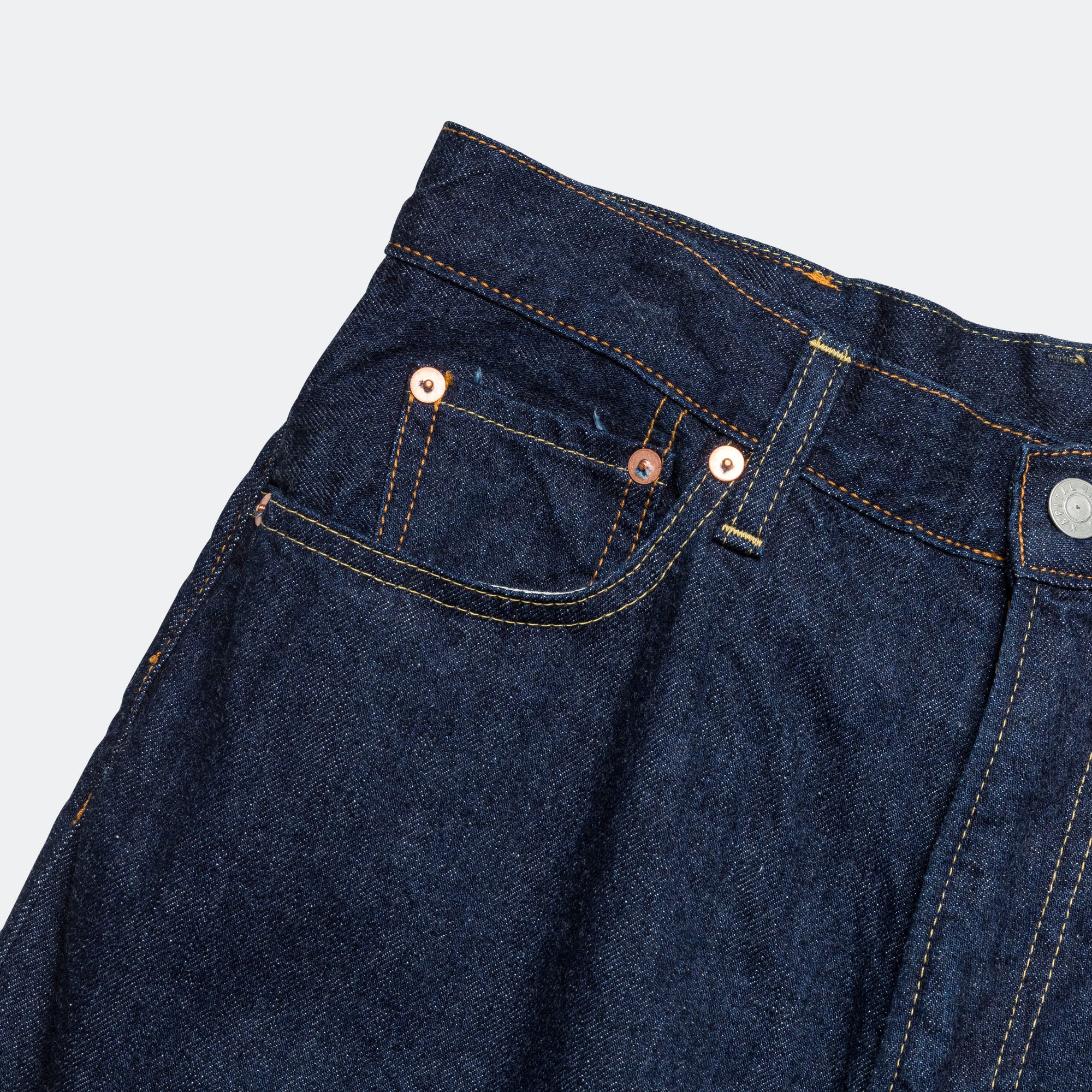 12oz Denim 5P NEW MOMONROE - One Wash - Image 4