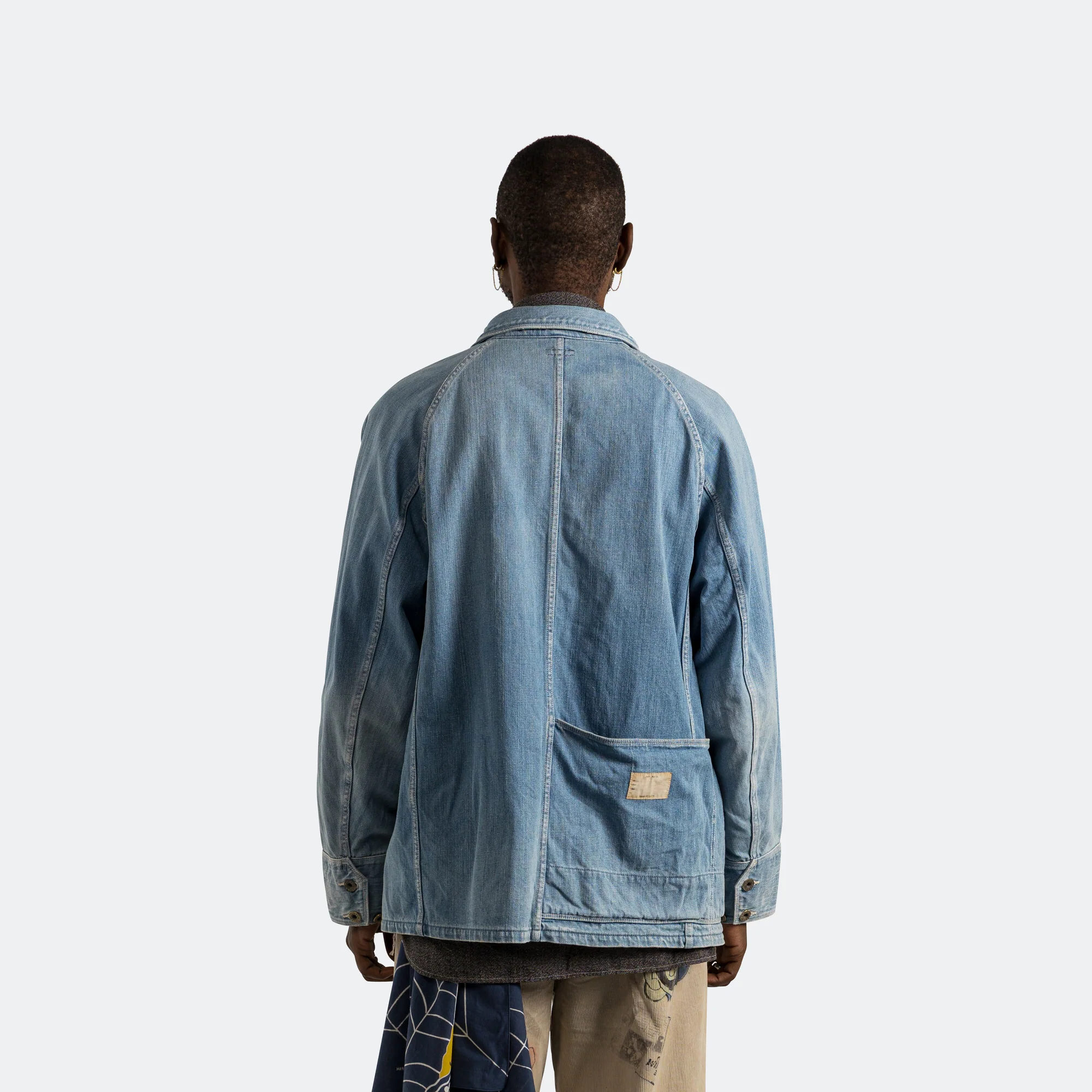 12oz Denim CACTUS Coverall - Mid Tone - Image 10