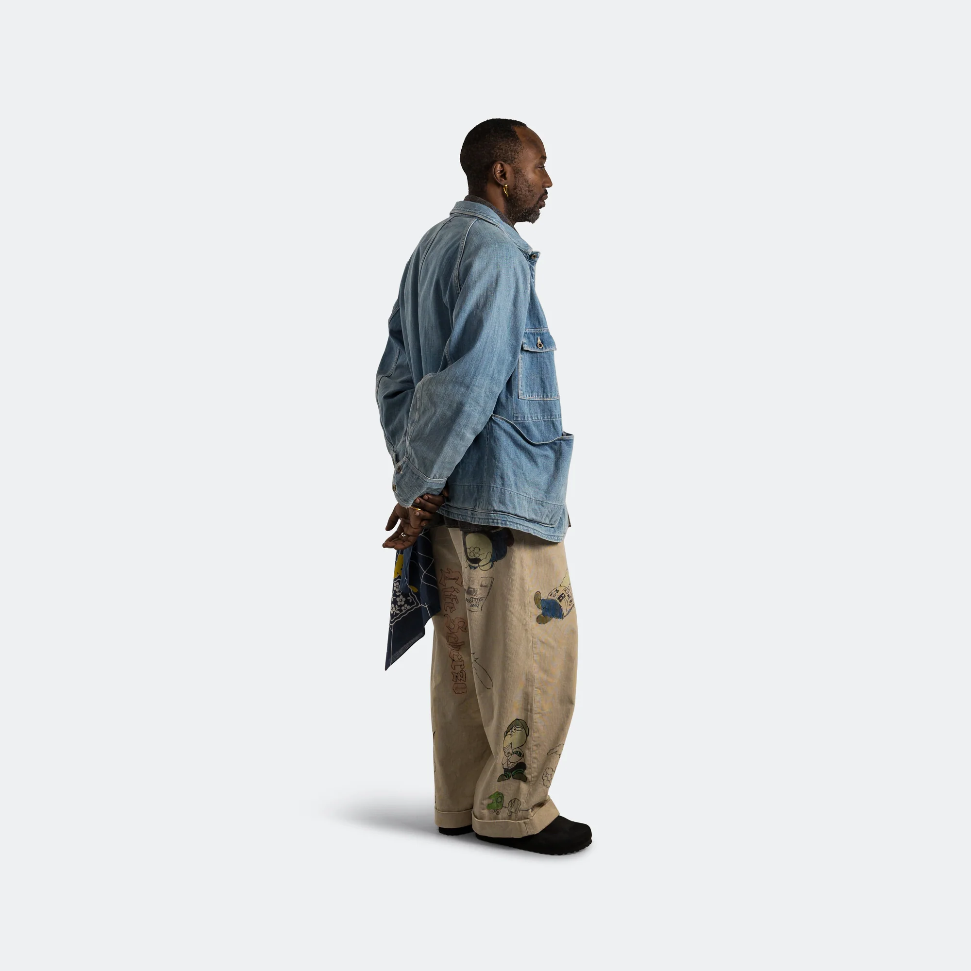 12oz Denim CACTUS Coverall - Mid Tone - Image 9