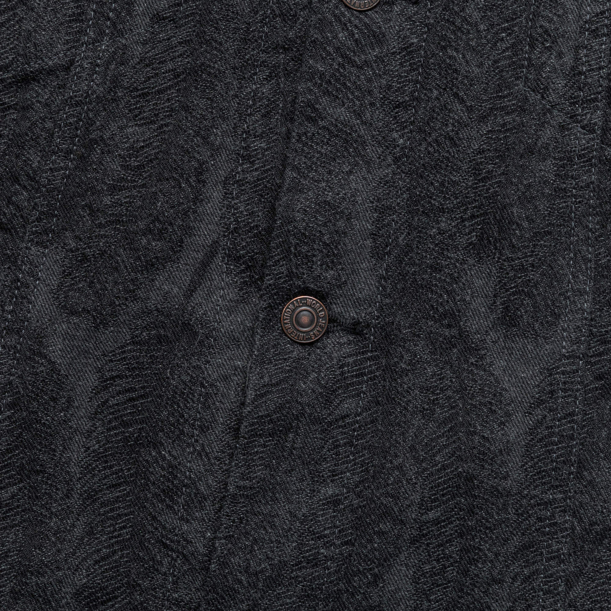 12oz MAGPIE Denim 3rd JKT - Black/Black - Image 4