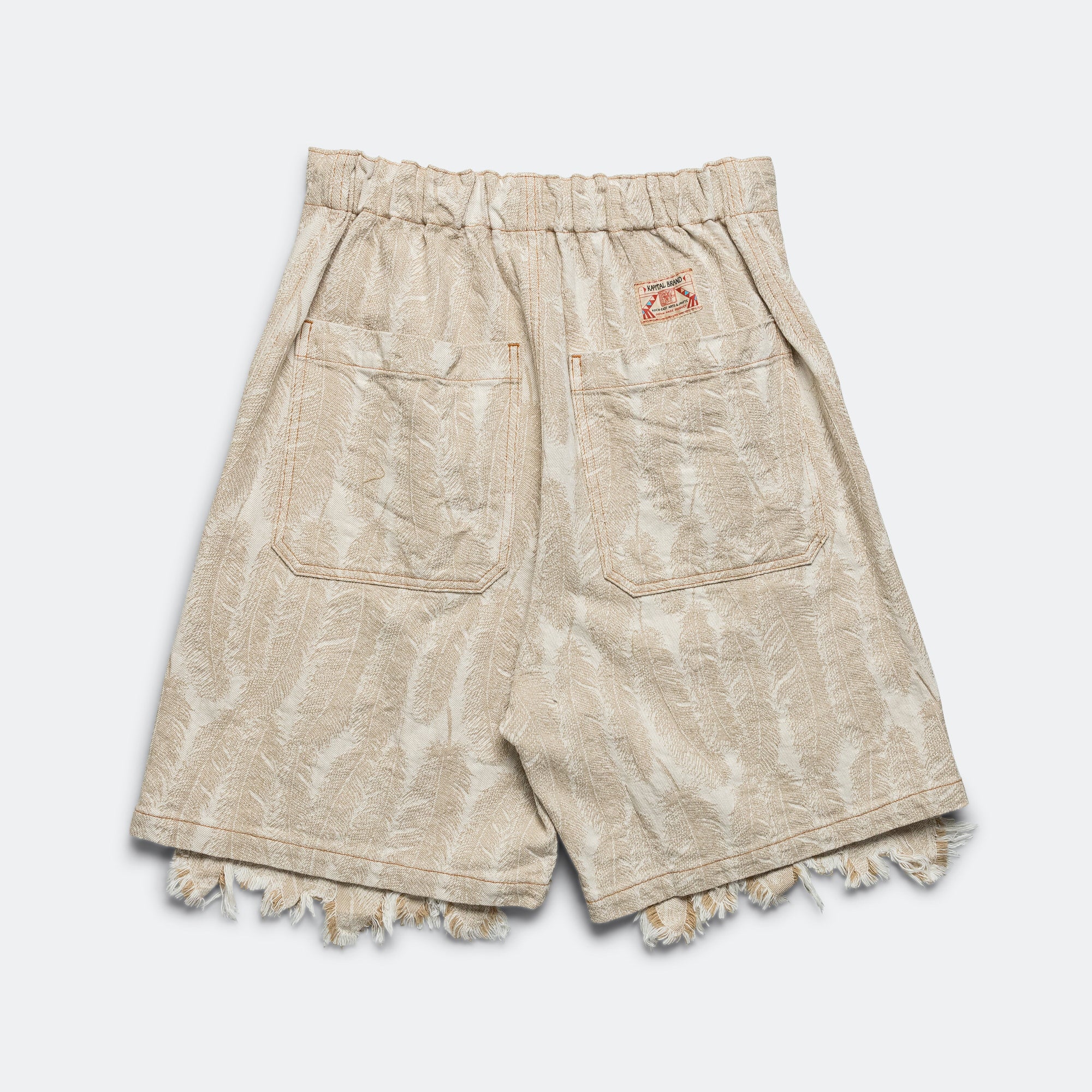 12oz MAGPIE Denim W-Knee EASY Shorts - Image 2