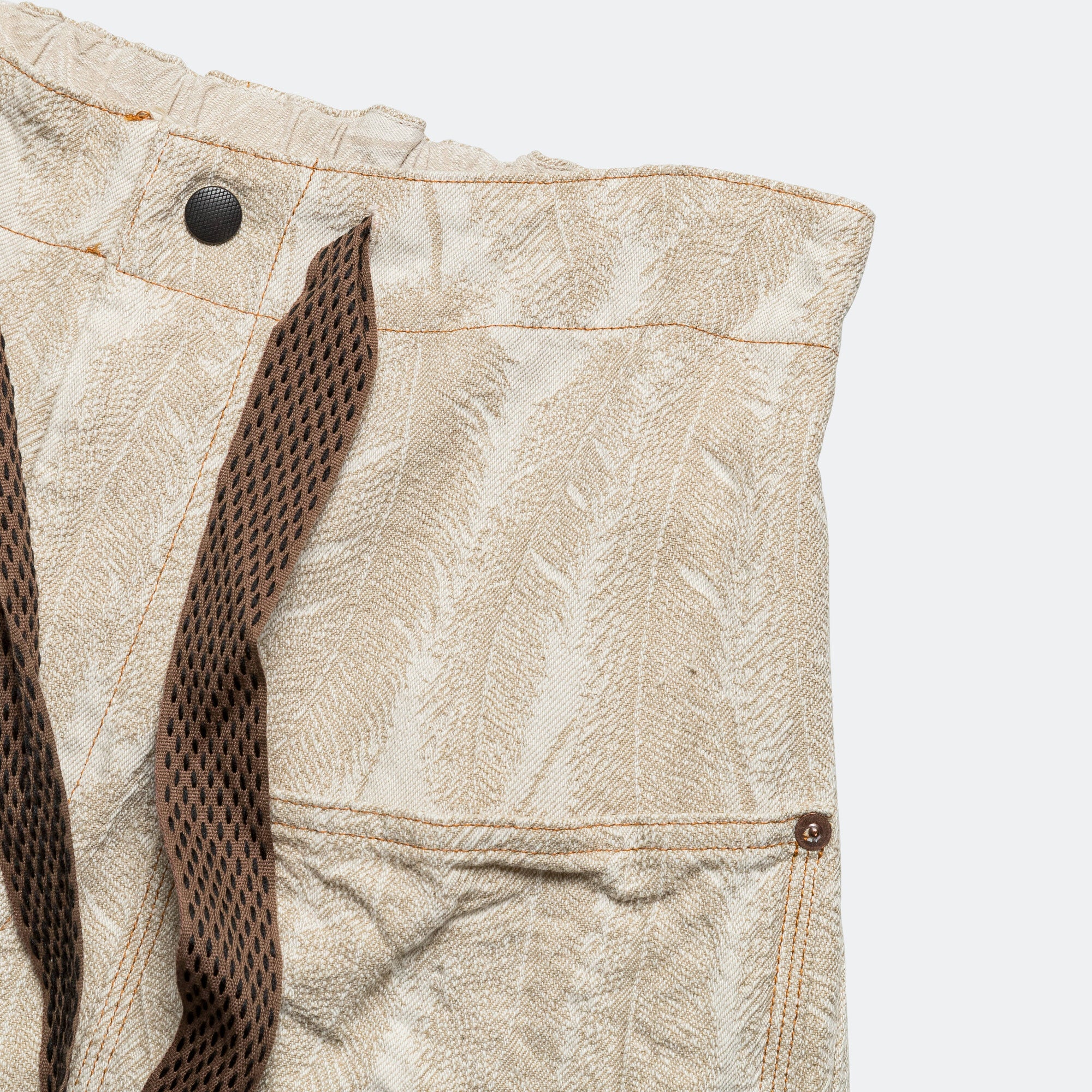 12oz MAGPIE Denim W-Knee EASY Shorts - Image 3