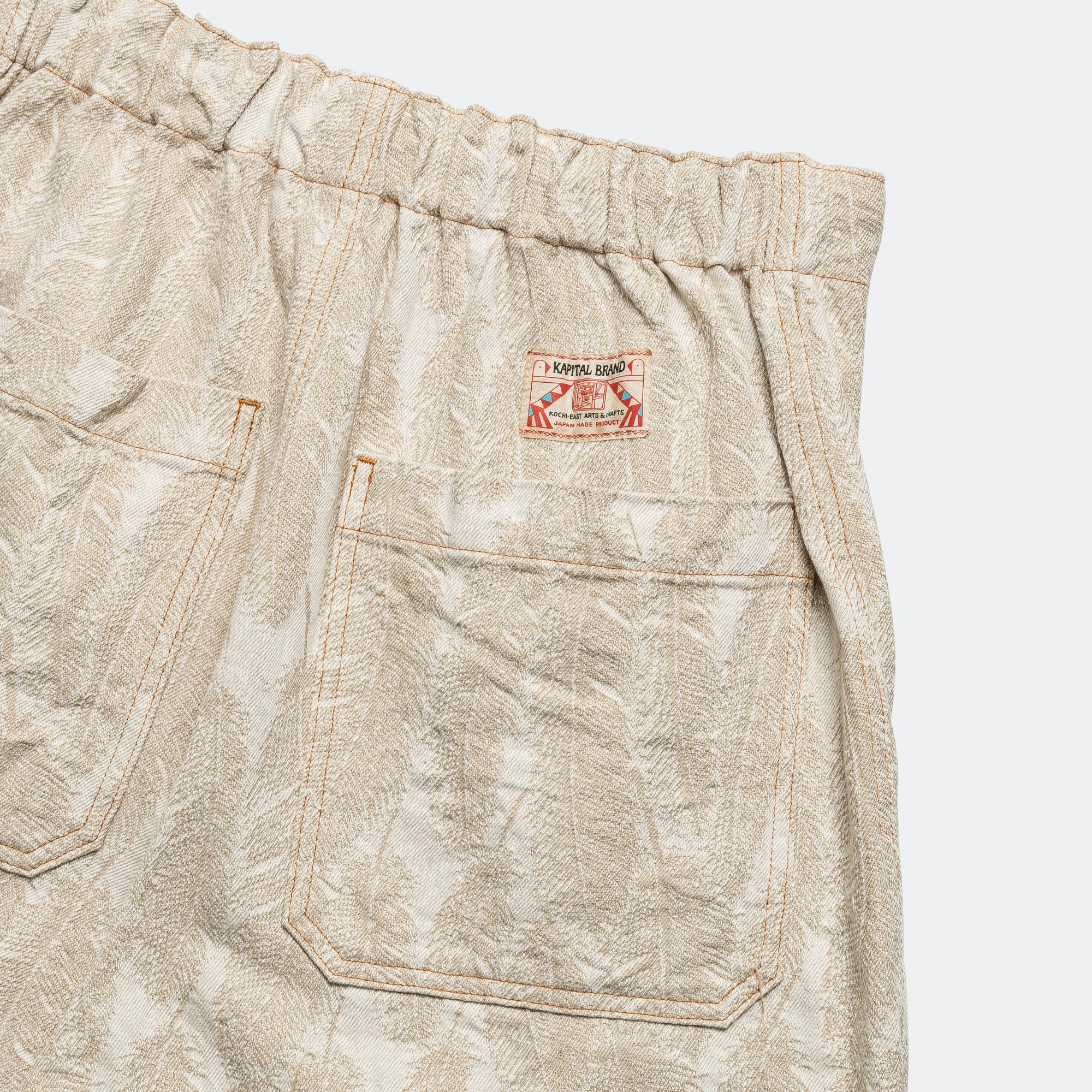 12oz MAGPIE Denim W-Knee EASY Shorts - Image 7