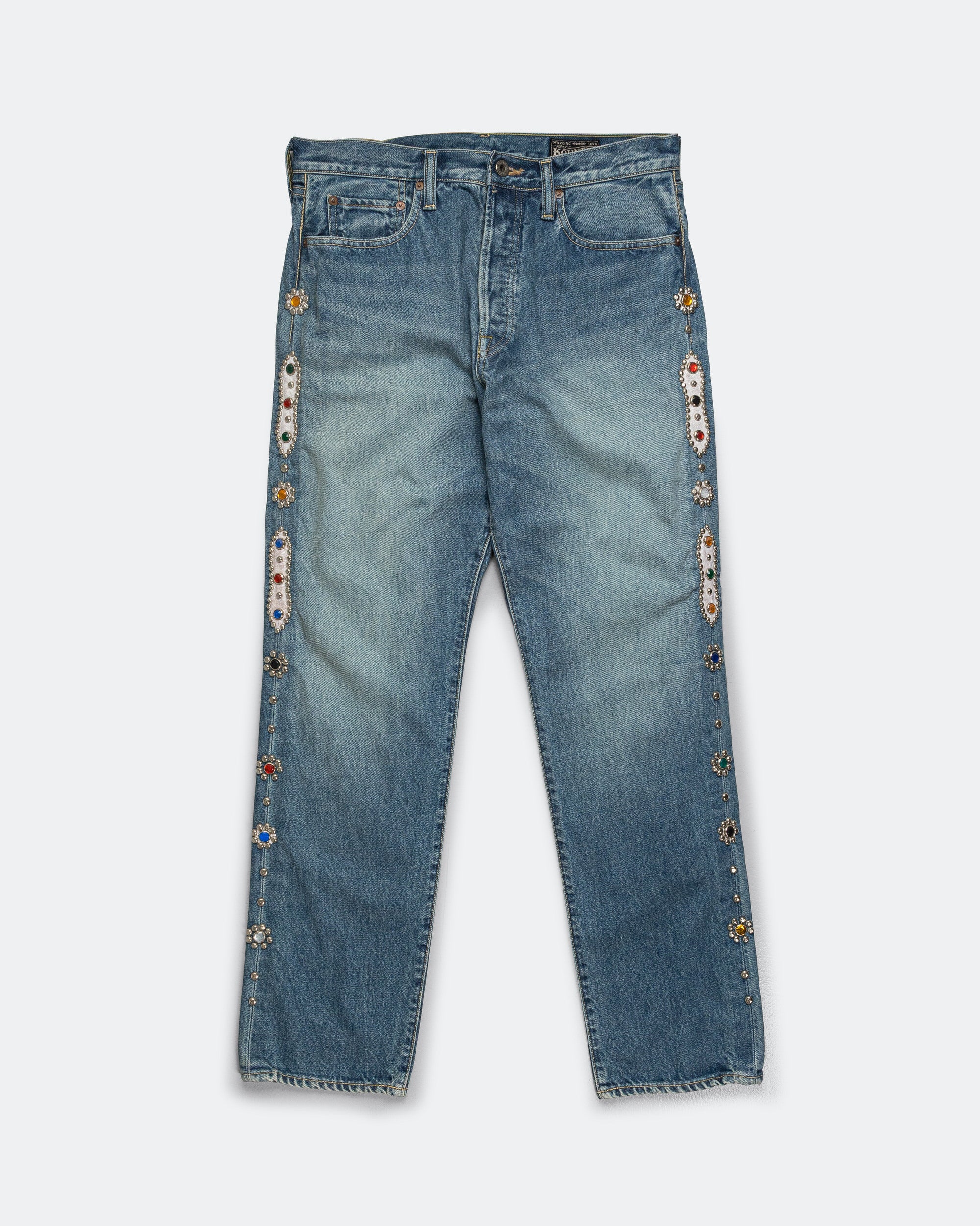 14oz Denim 5p MONKEY CISCO (STUDS) - PRO