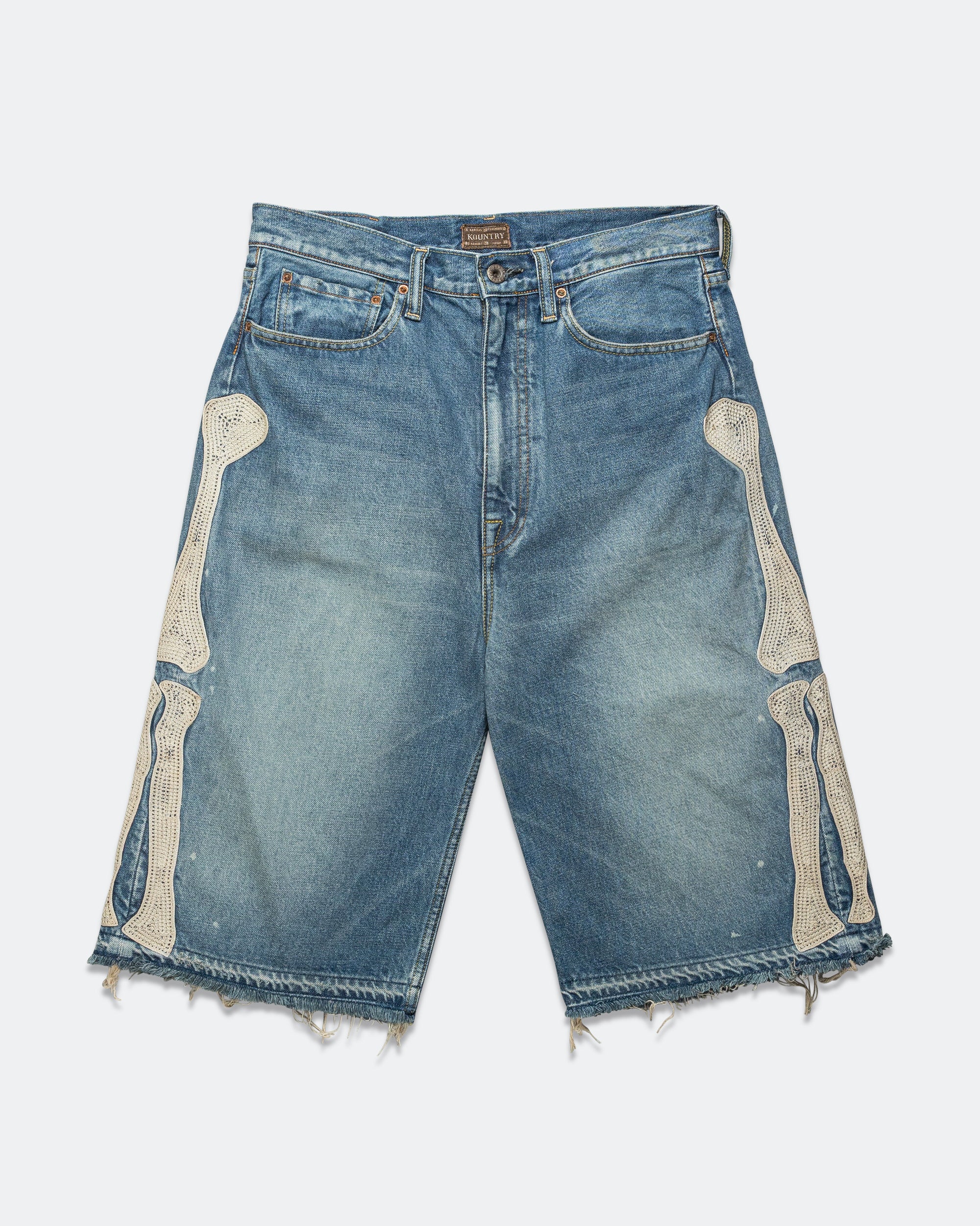 14oz Denim 5P Shorts (BONE) - PRO