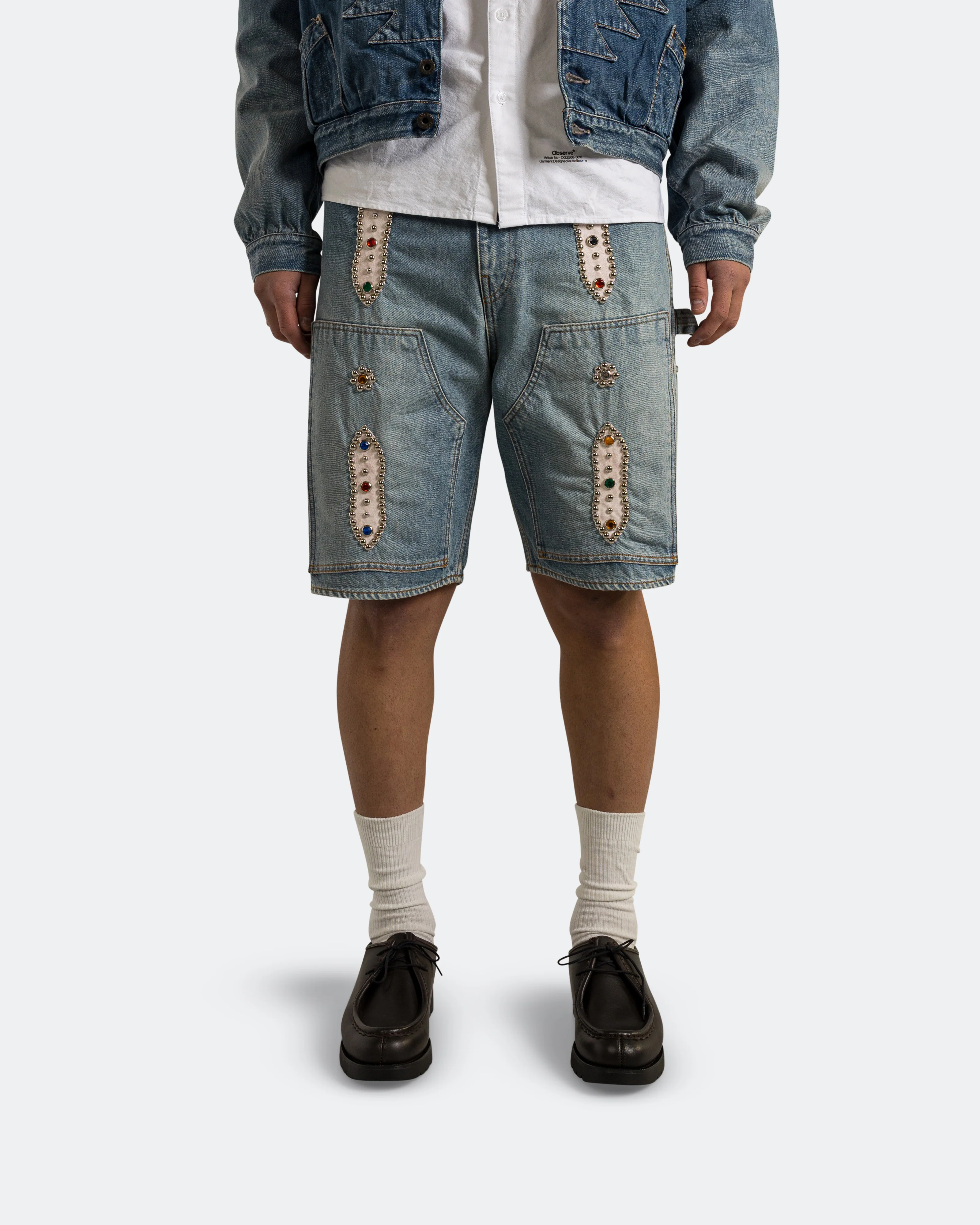 14oz Denim Shorts (STUDS Remake) - PRO - Image 2