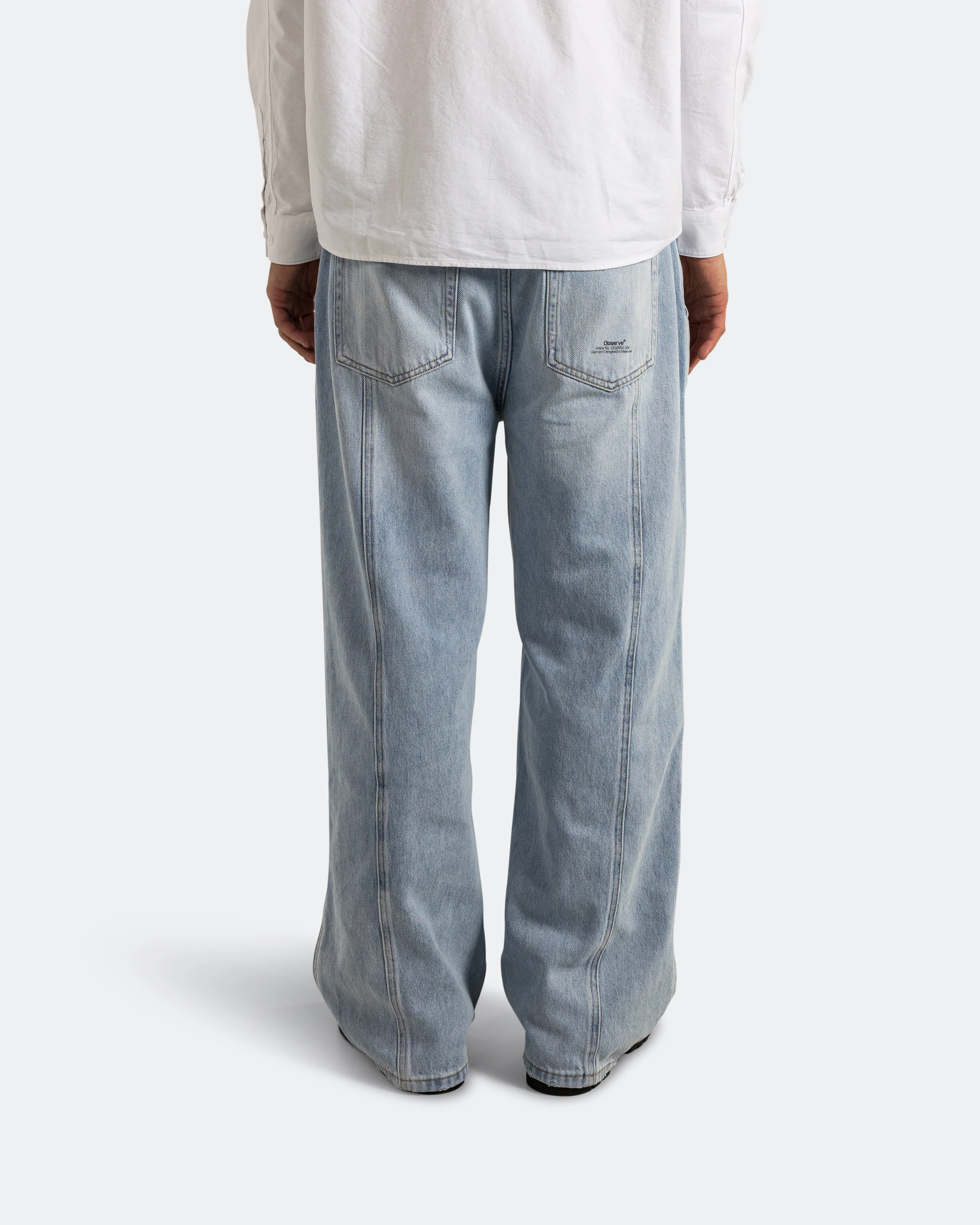 4 Panel Denim - Light Wash - Image 3