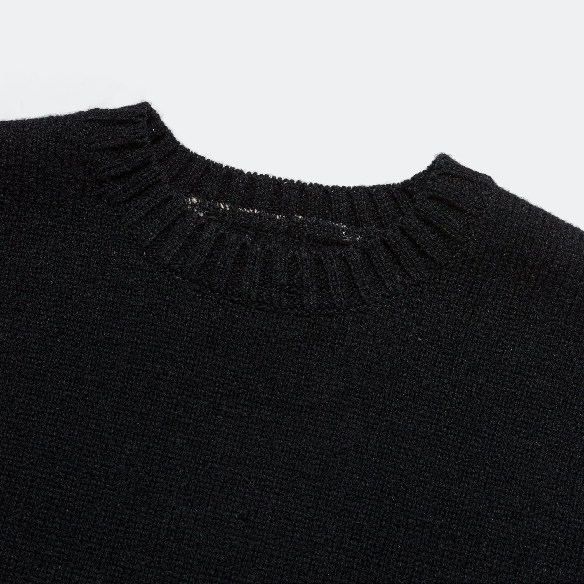 5G Wool BONE Vest - Black - Image 3