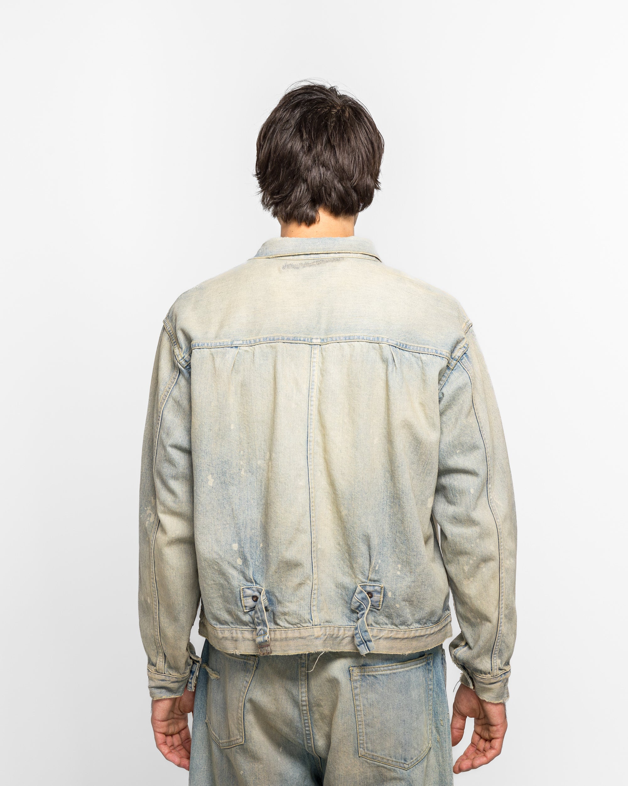 1st Type Denim Jacket - Bleach - Image 4