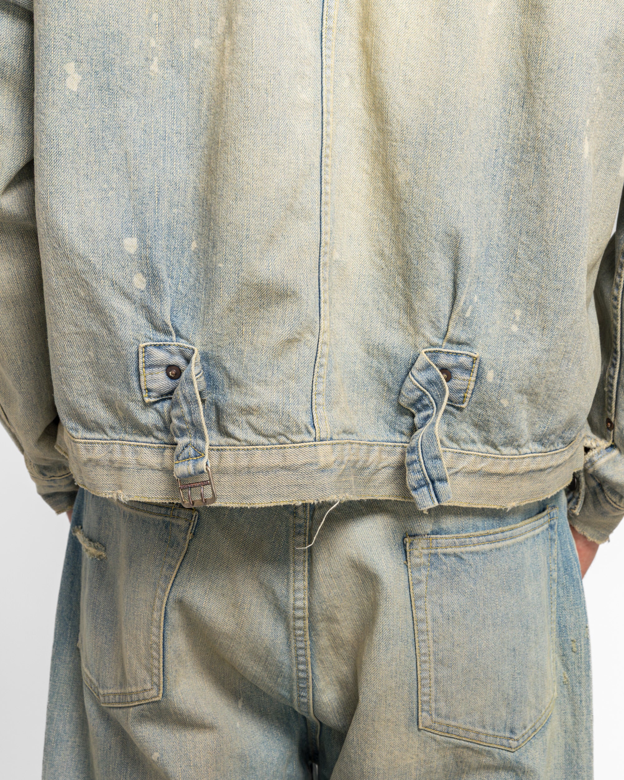 1st Type Denim Jacket - Bleach - Image 5