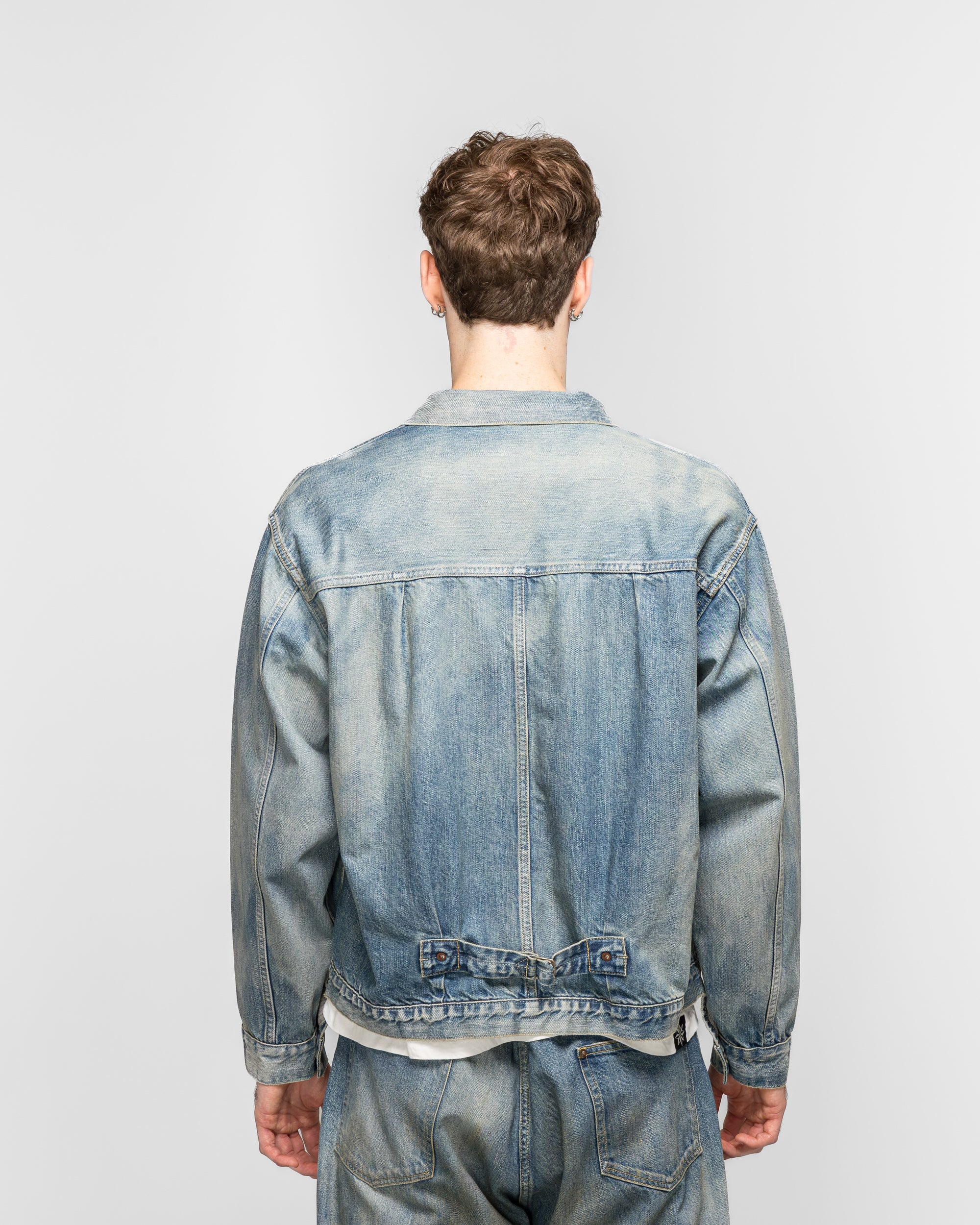 1st Type Denim Jacket- Indigo - Image 4