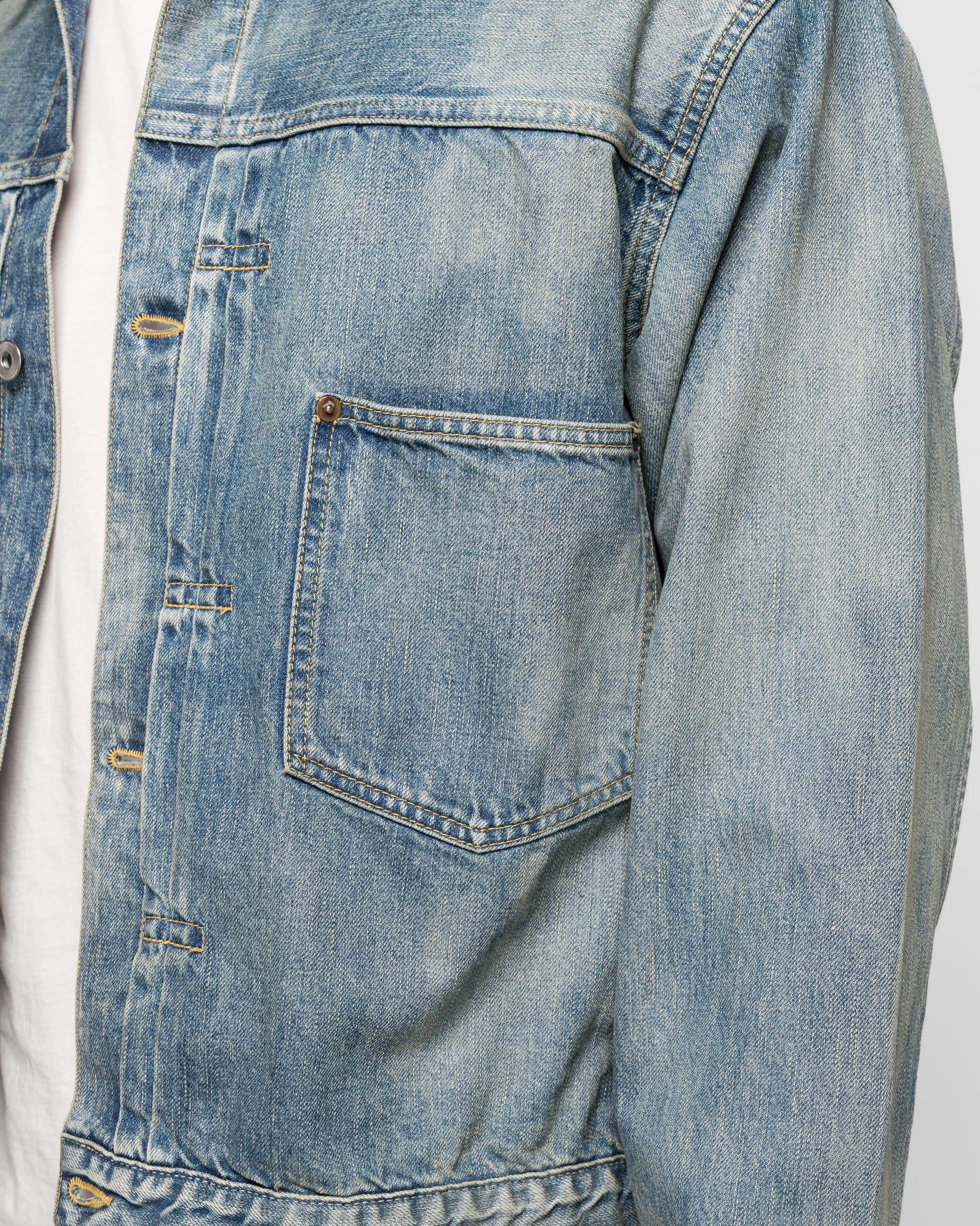 1st Type Denim Jacket- Indigo - Image 5