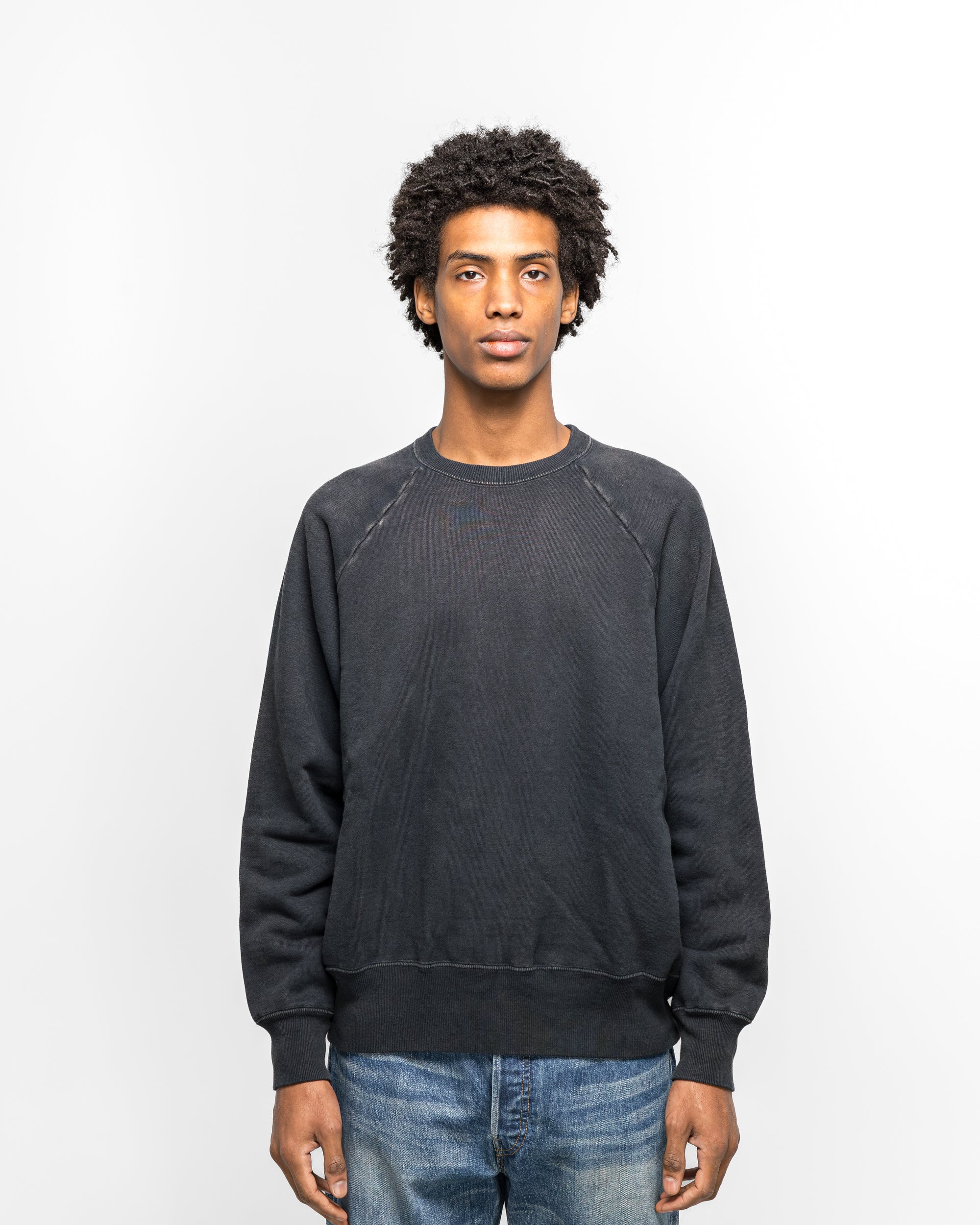 Vintage Sweatshirt - Black - Image 2