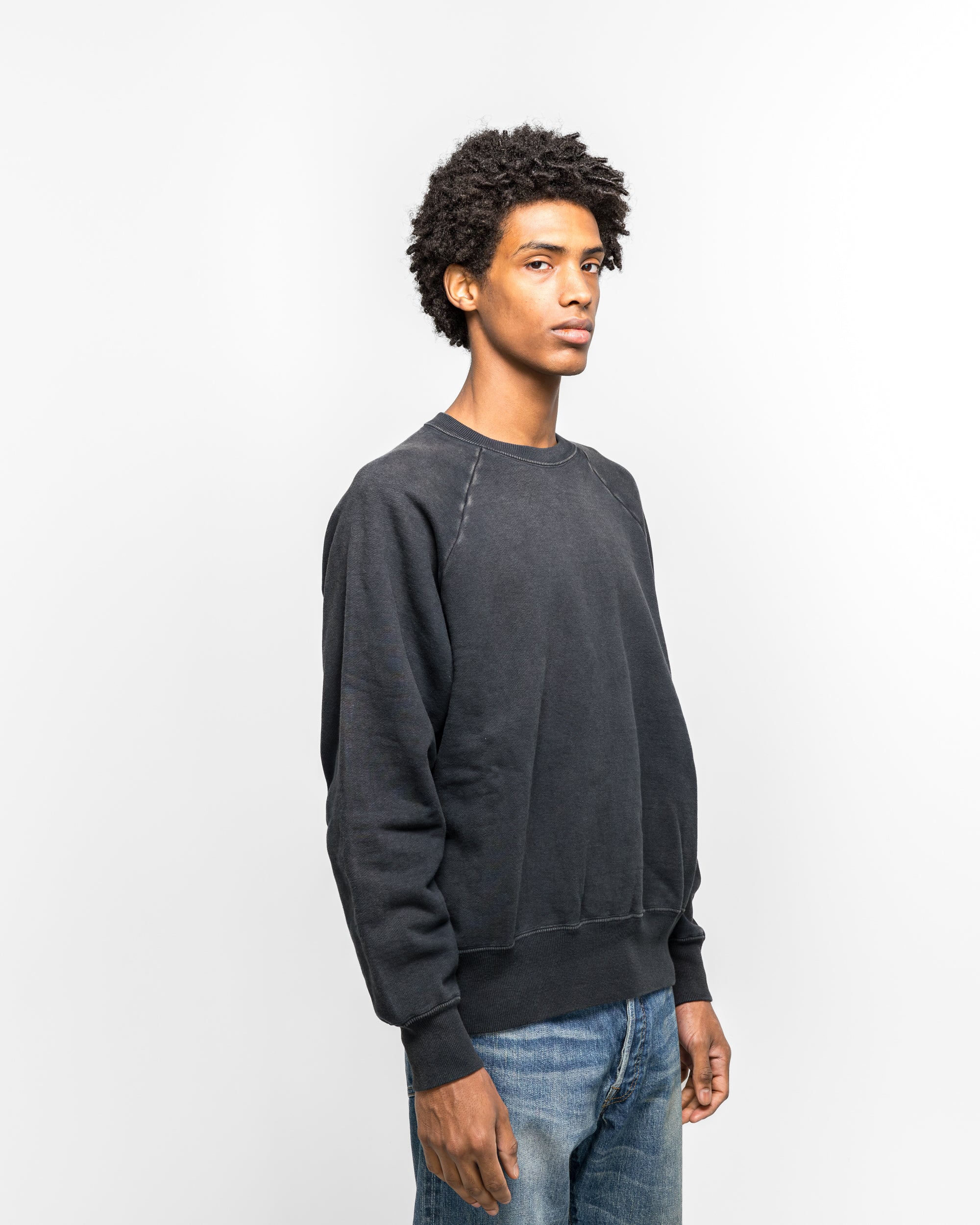 Vintage Sweatshirt - Black - Image 3