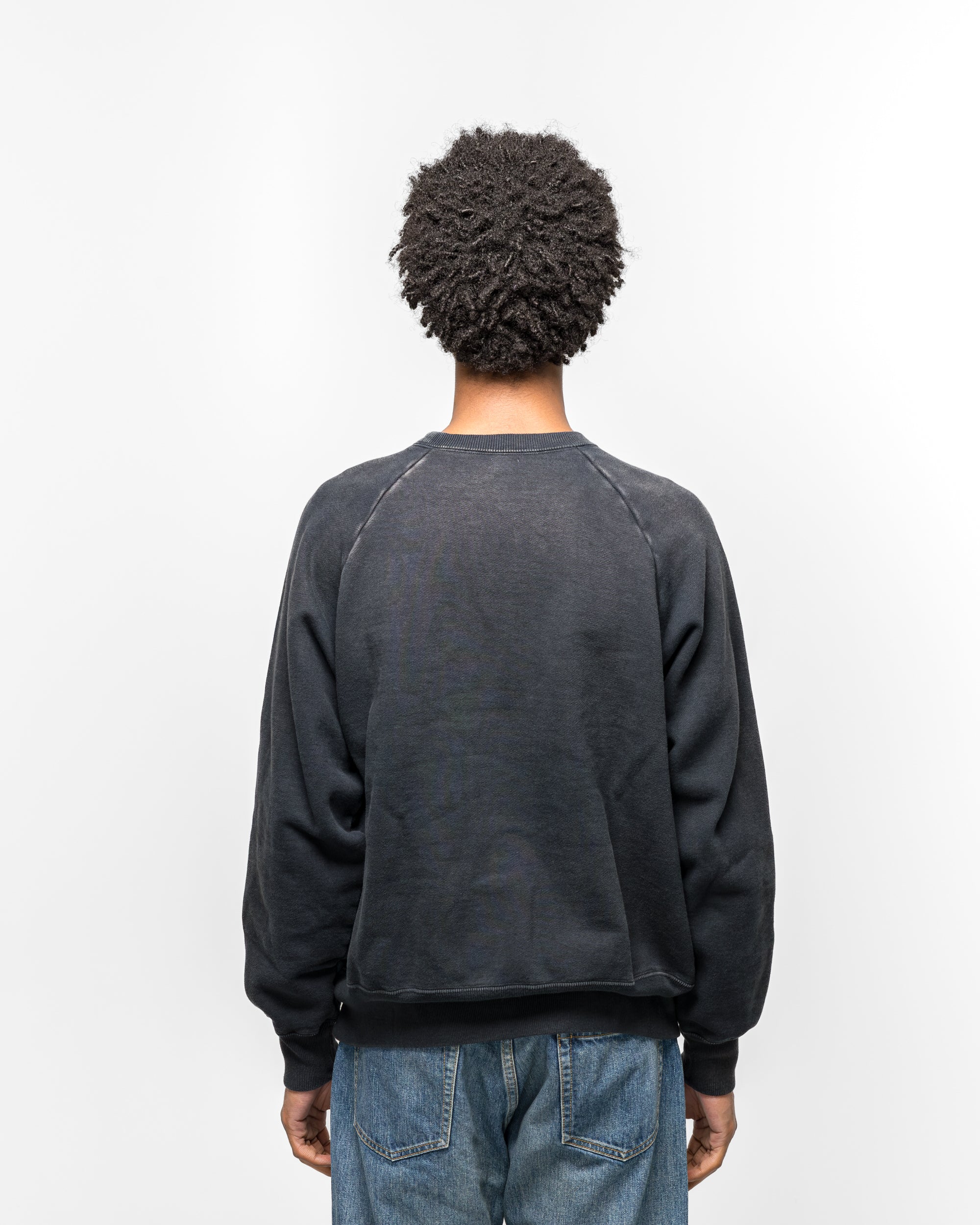 Vintage Sweatshirt - Black - Image 4