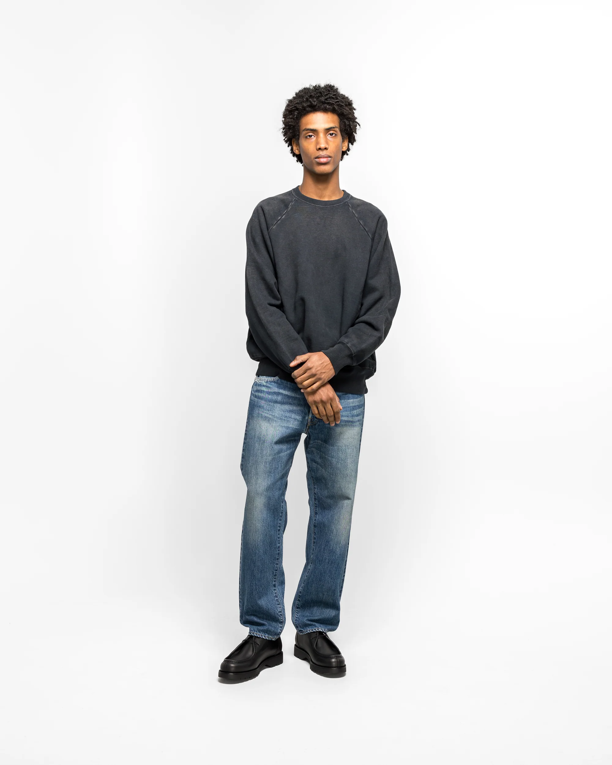 Vintage Sweatshirt - Black - Image 5