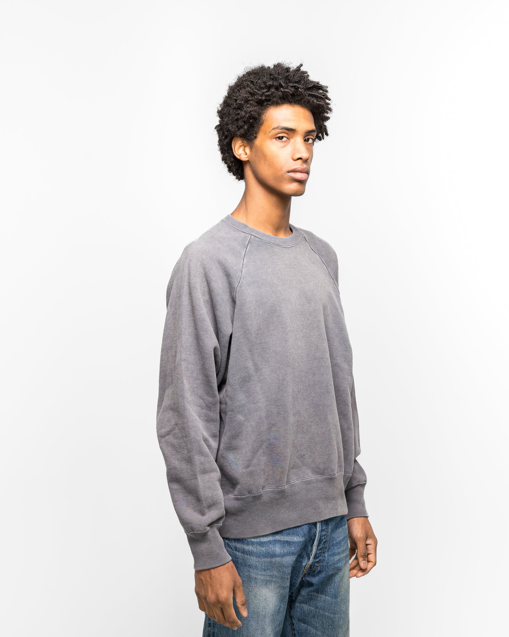 Vintage Sweatshirt - Grey - Image 3