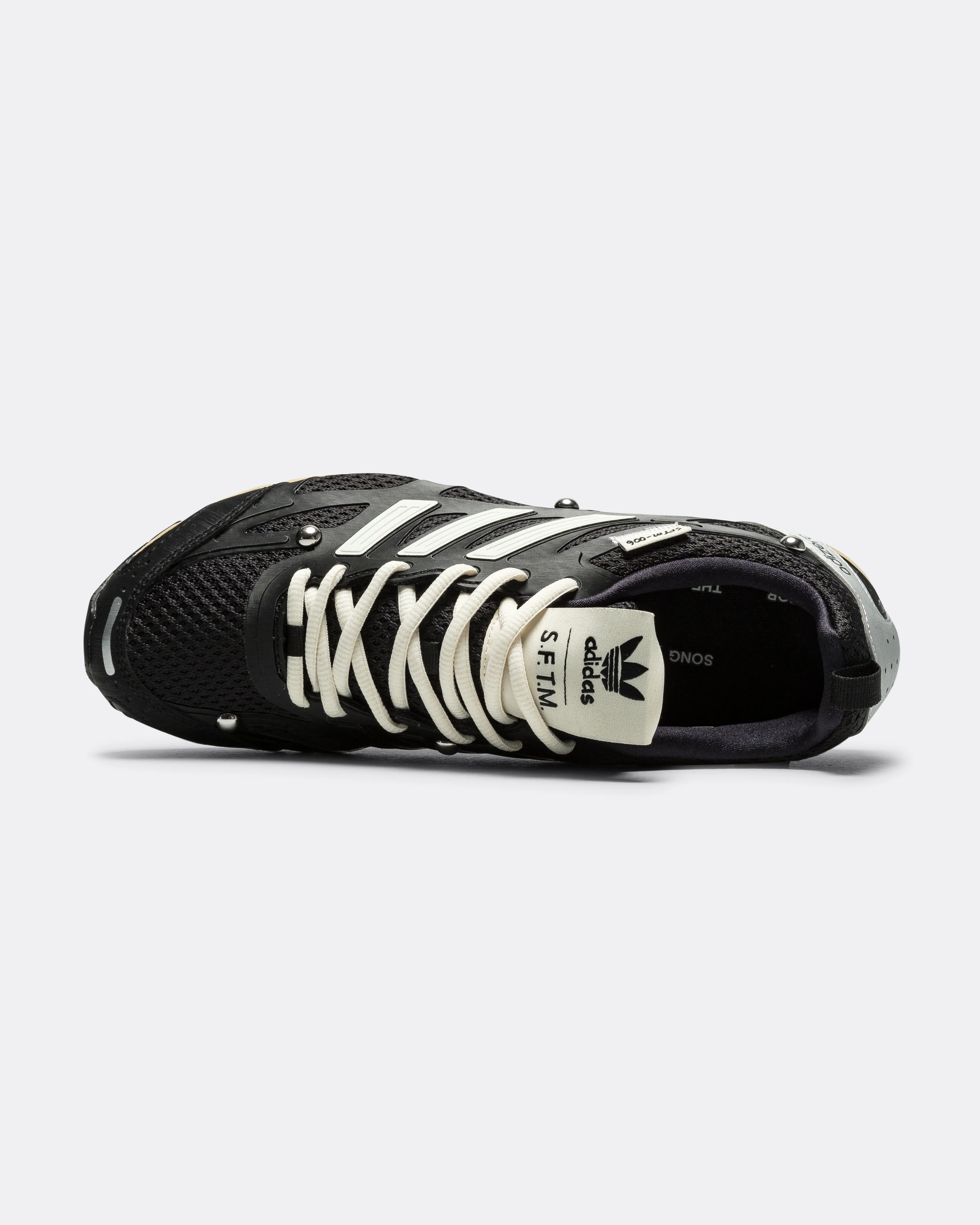 Adizero PR x SFTM - Core Black/Cream White-Silver Metallic - Image 4