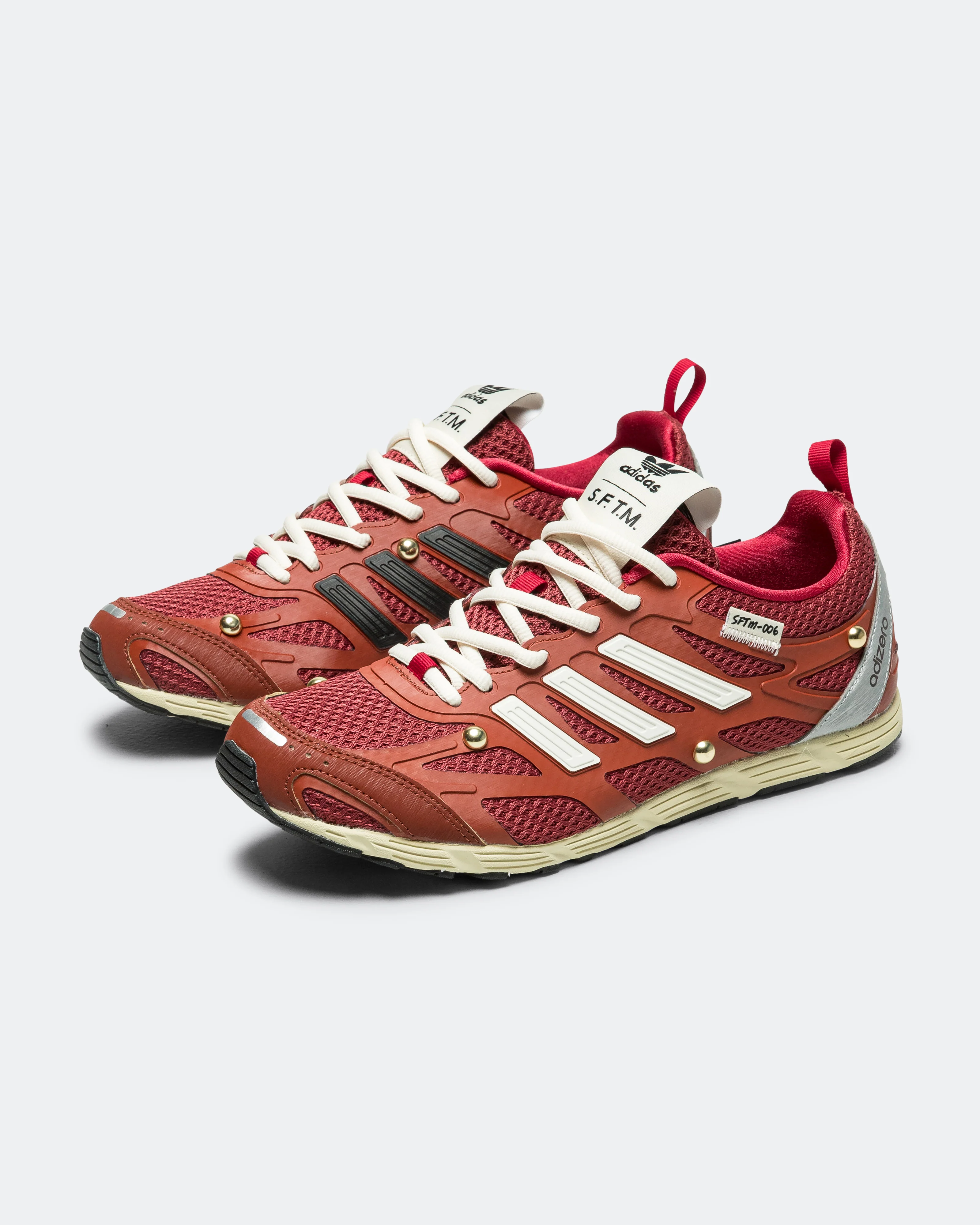 Adizero PR x SFTM - Legacy Red/Cream White-Wild Sepia - Image 2
