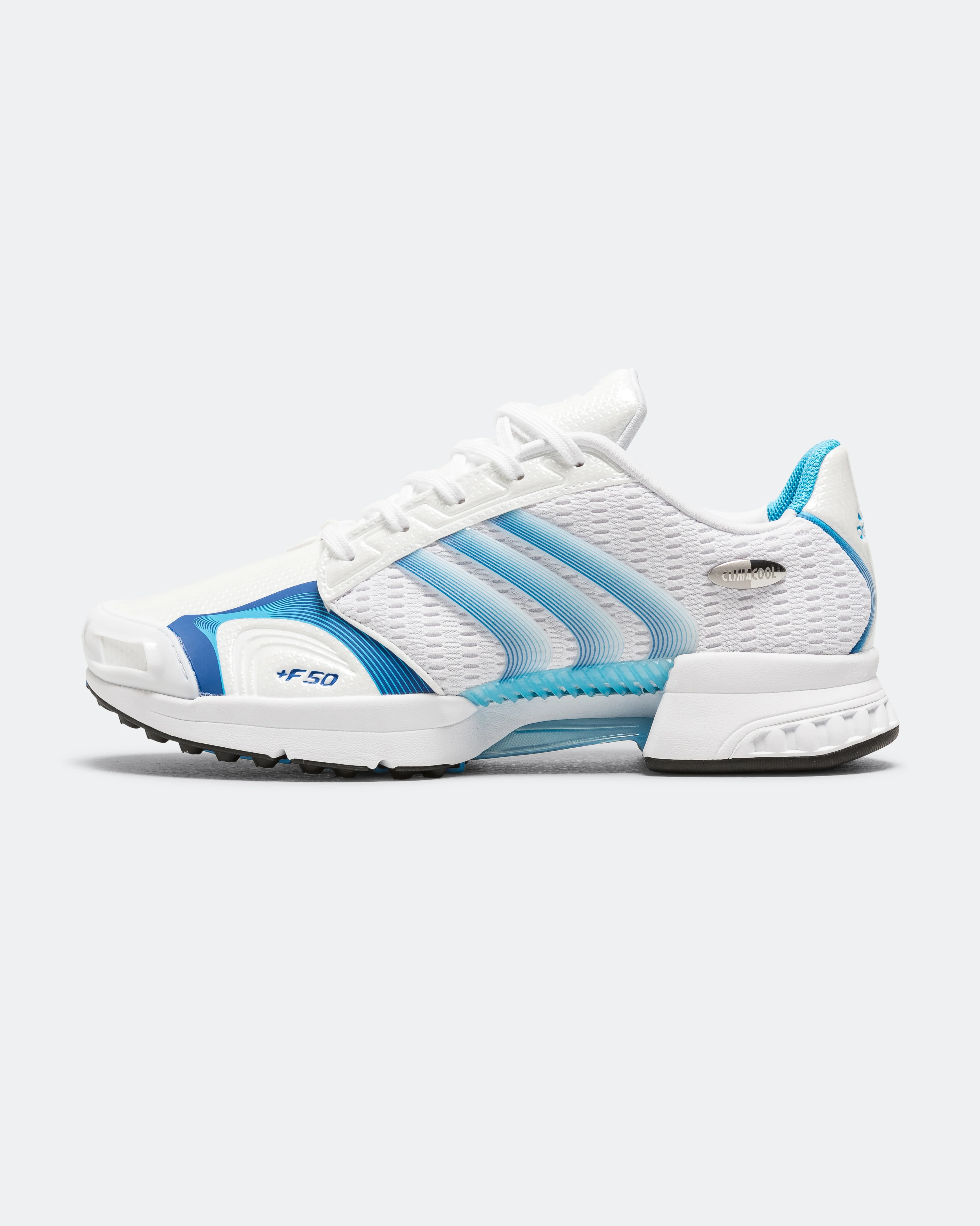 Climacool F50 - Footwear White/Collegiate Royal-Lucid Aquamarine