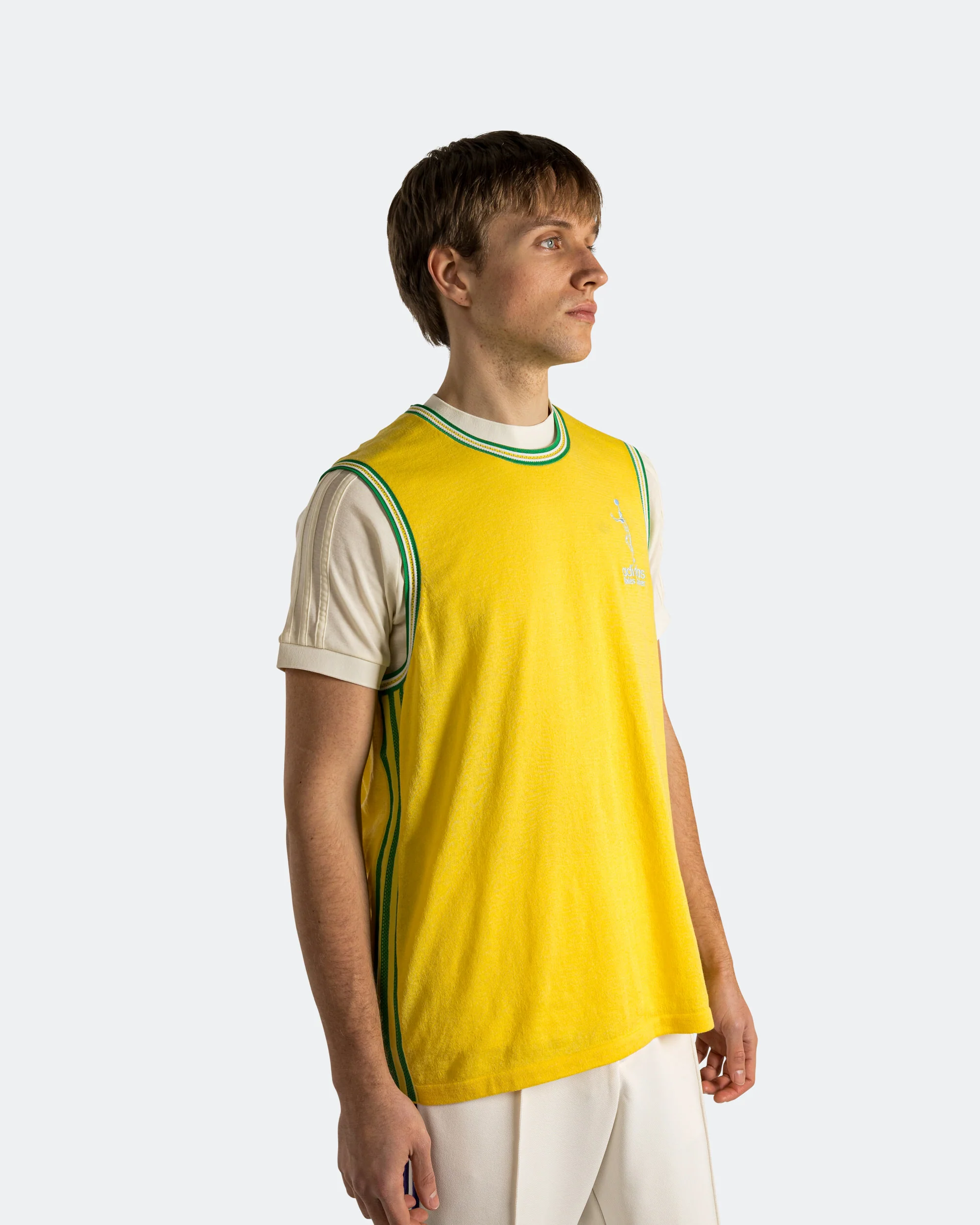 Jabbar Vest x Wales Bonner - Spring Yellow - Image 3