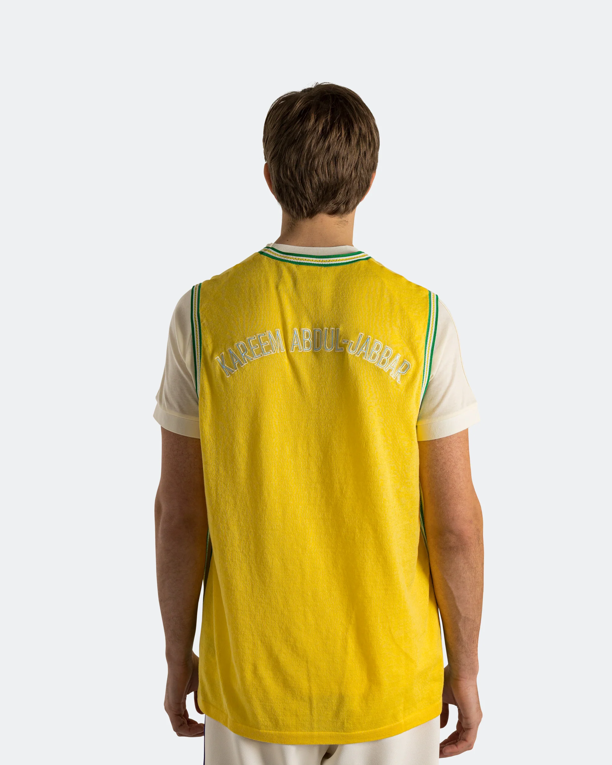 Jabbar Vest x Wales Bonner - Spring Yellow - Image 4