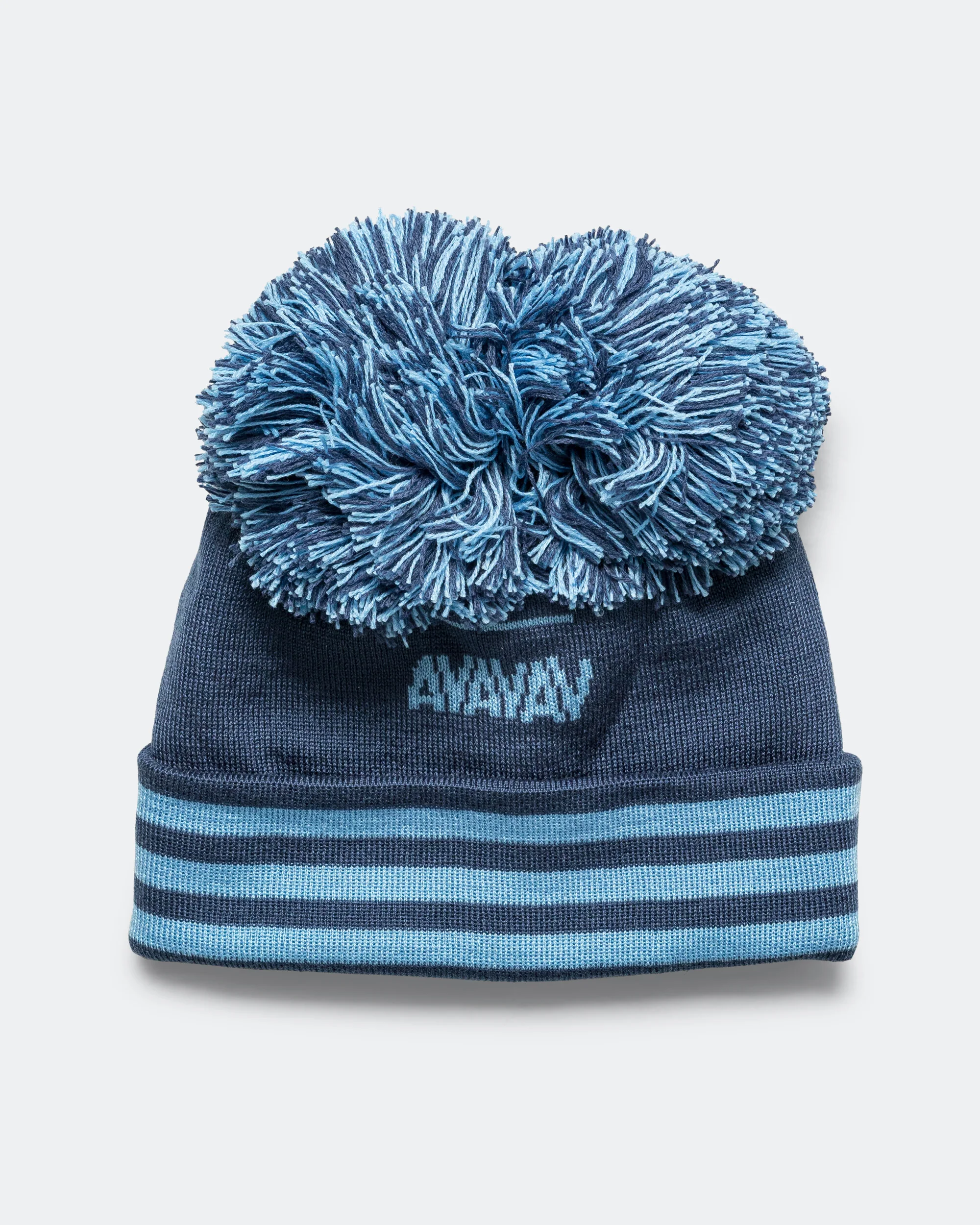 Pom Pom Beanie x AVAVAV - Night Marine/Light Blue