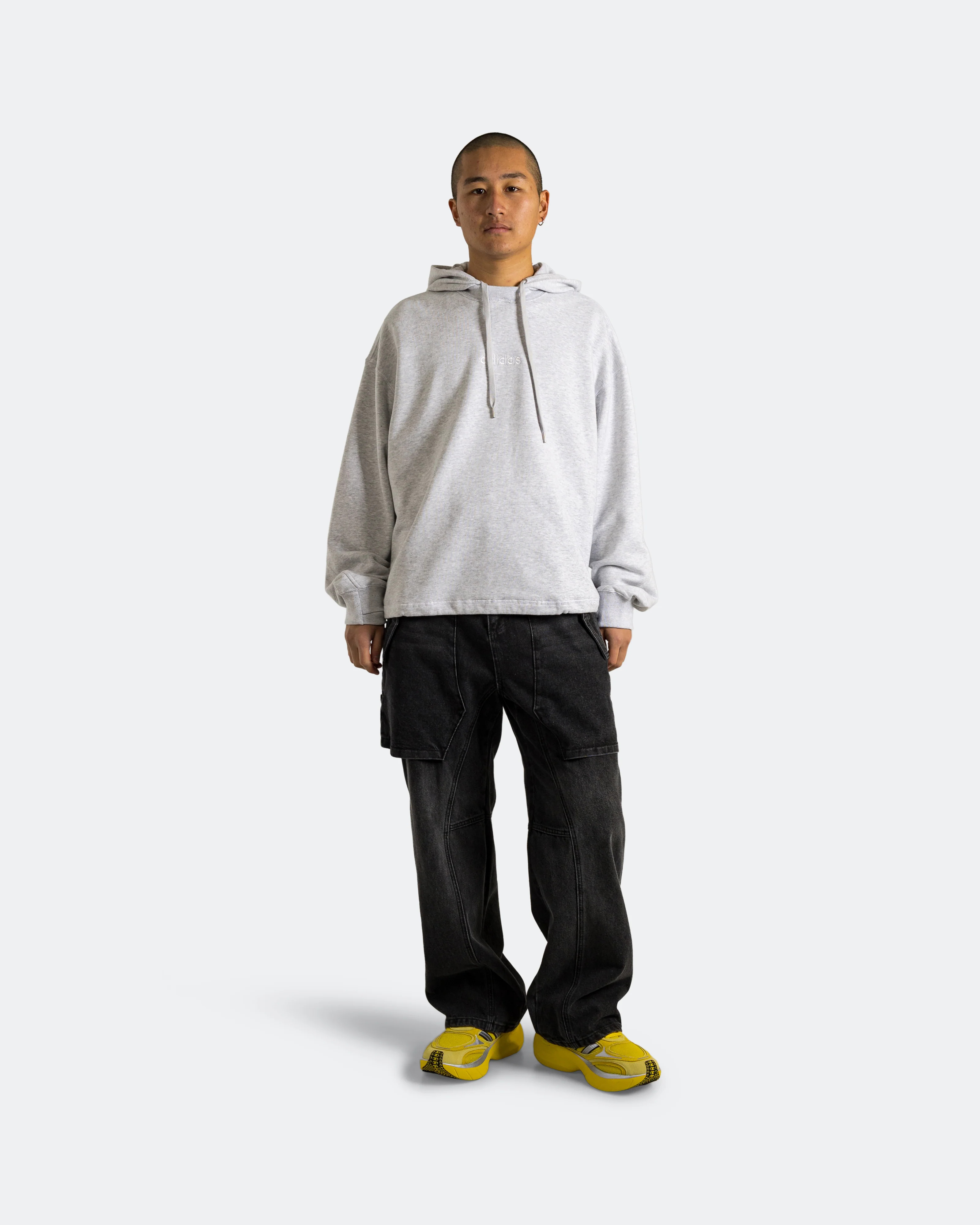 Santa Monica Hoodie - Light Heather Grey - Image 5