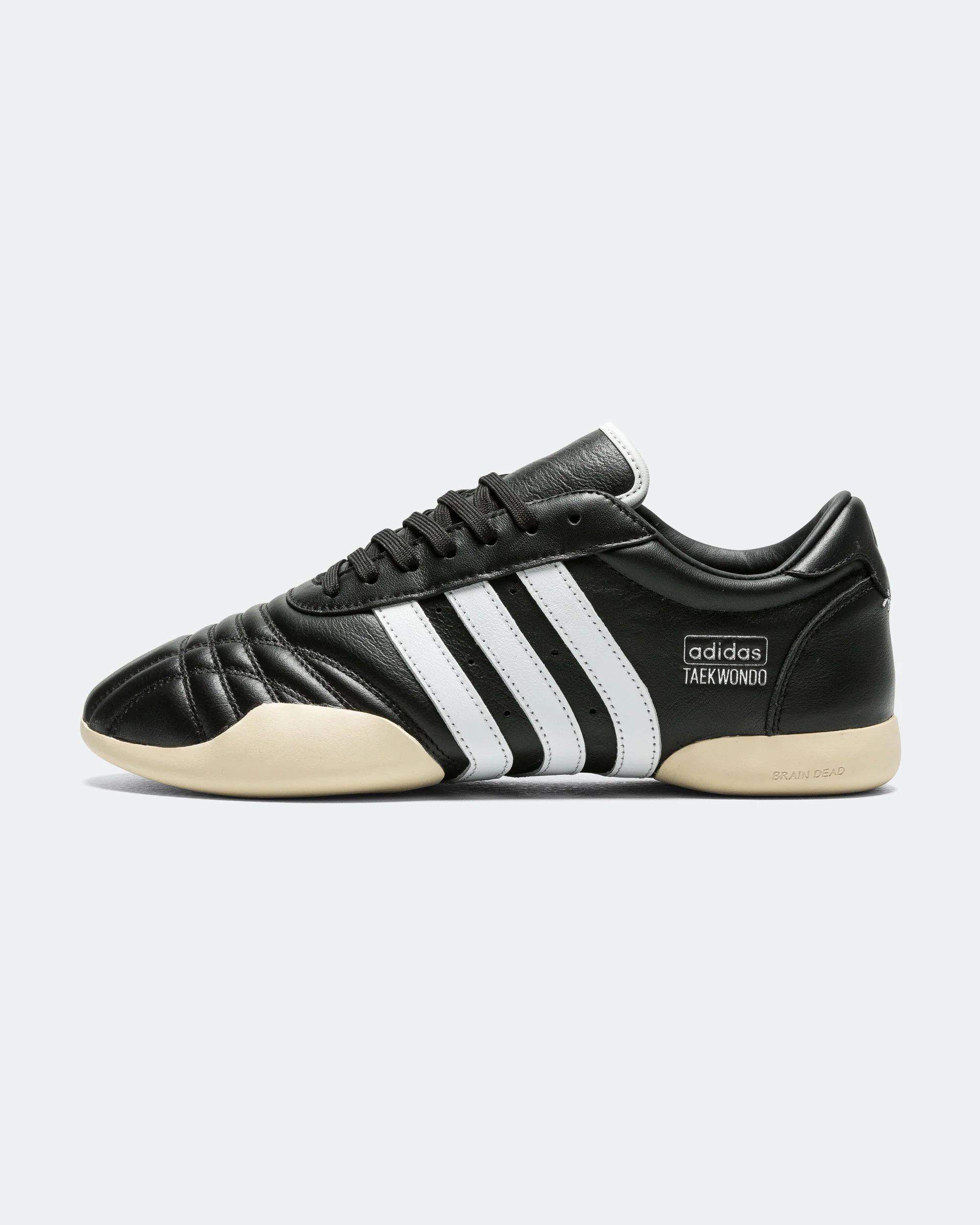 Taekwondo x Braindead - Core Black/Footwear White-Warm Vanilla