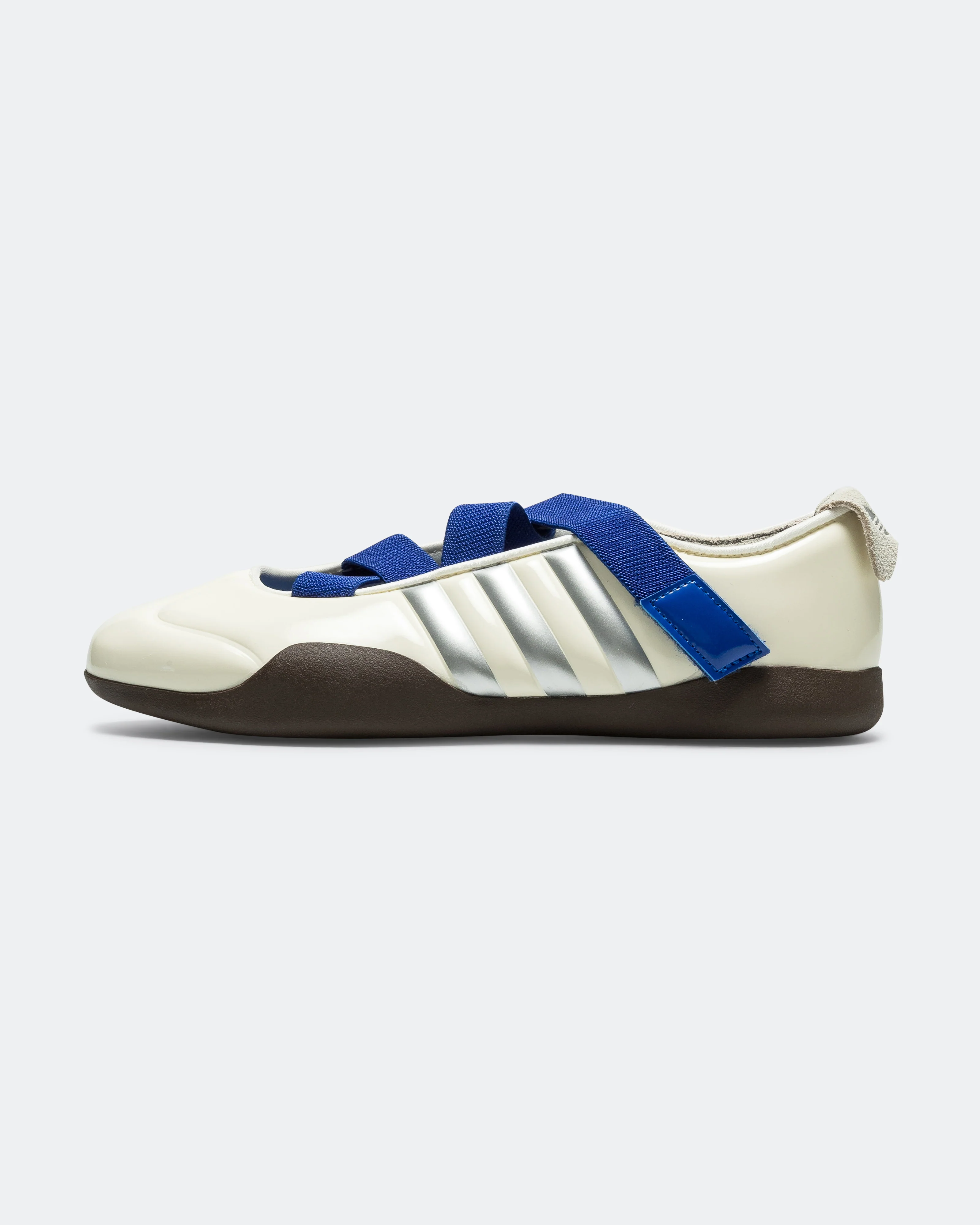 Womens Taekwondo By Caroline Hu x Edison Chen - Off White/Silver Metallic-Brown