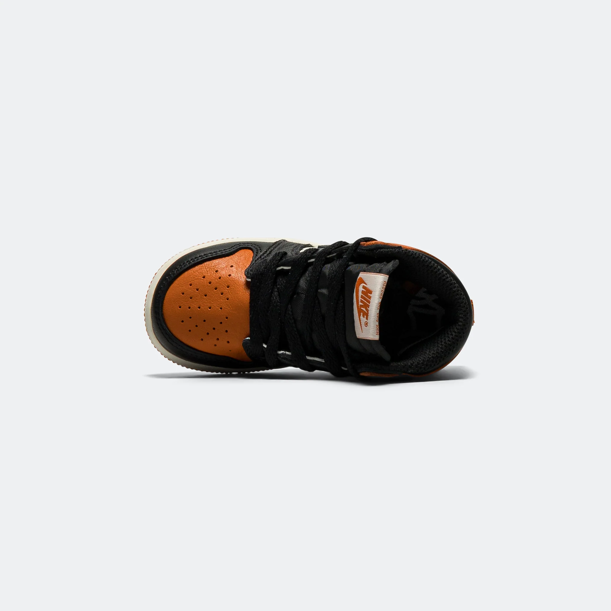 Air Jordan 1 Retro High OG TD - Black/Black-Sail-Starfish - Image 4