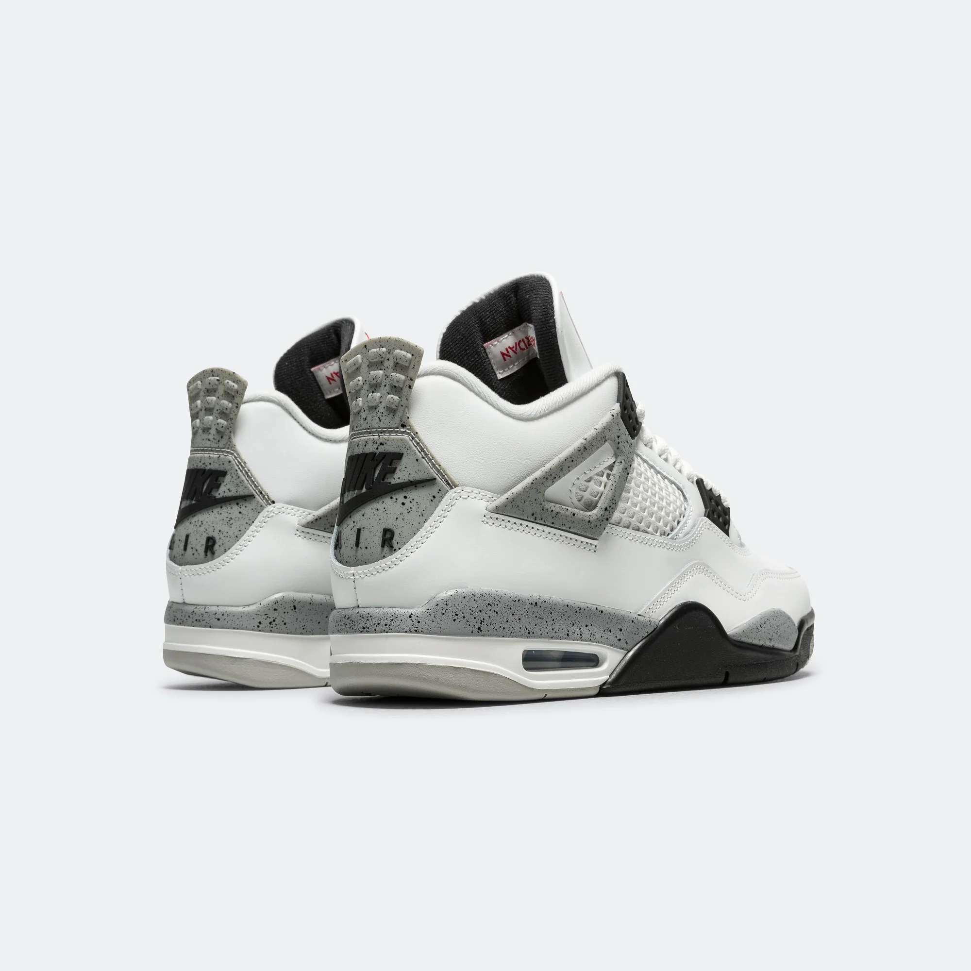 Air Jordan 4 Retro - Summit White/Fire Red-Tech Grey-Black - Image 3