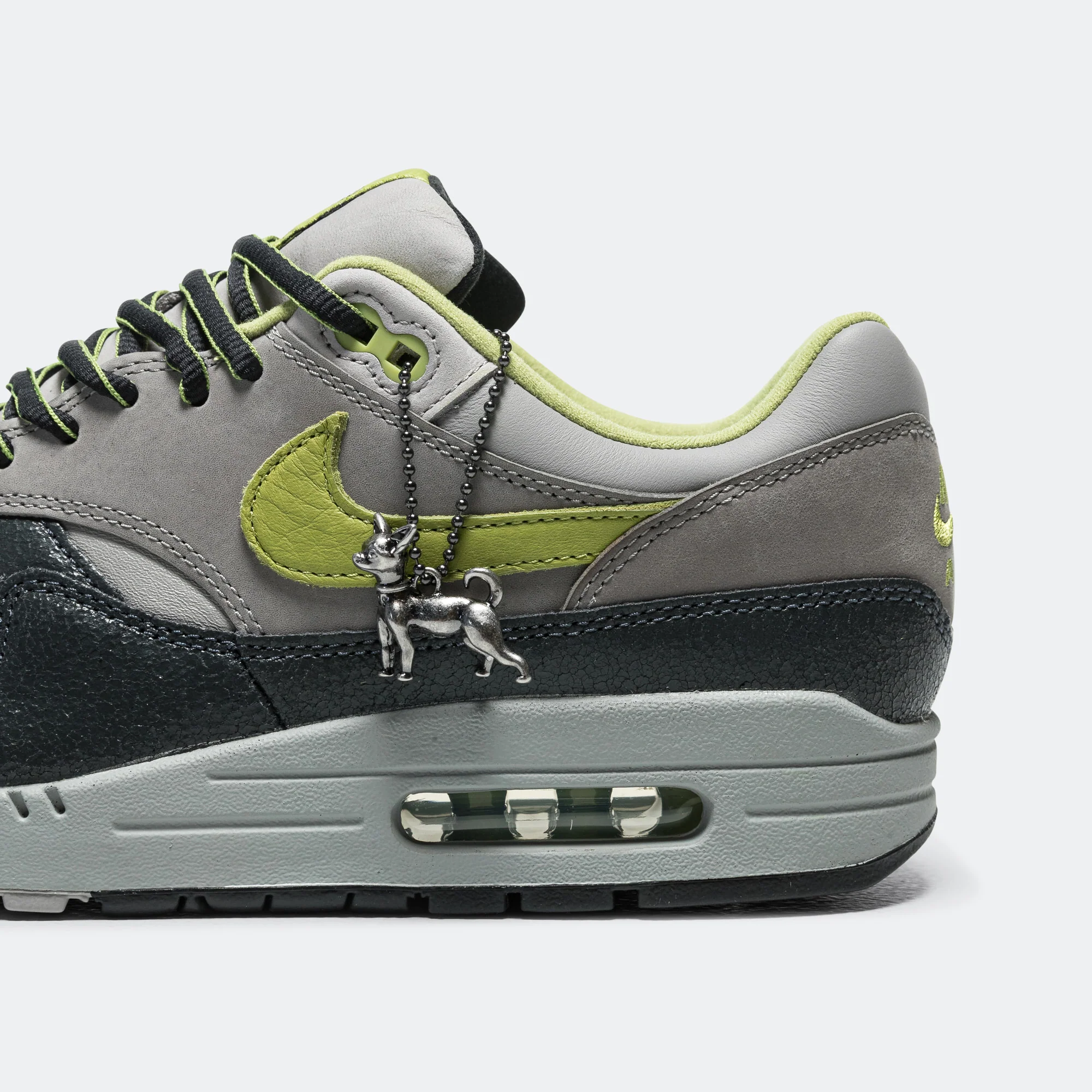 Air Max 1 STR x HUF - Anthracite/Pear-Medium Grey-Flat Pewter - Image 9