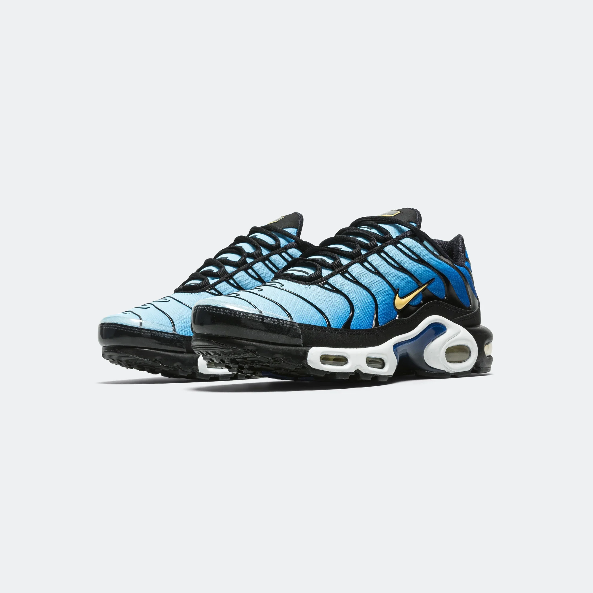 Air Max Plus - Black/Chamois-Sky Blue-Hyper Blue - Image 2