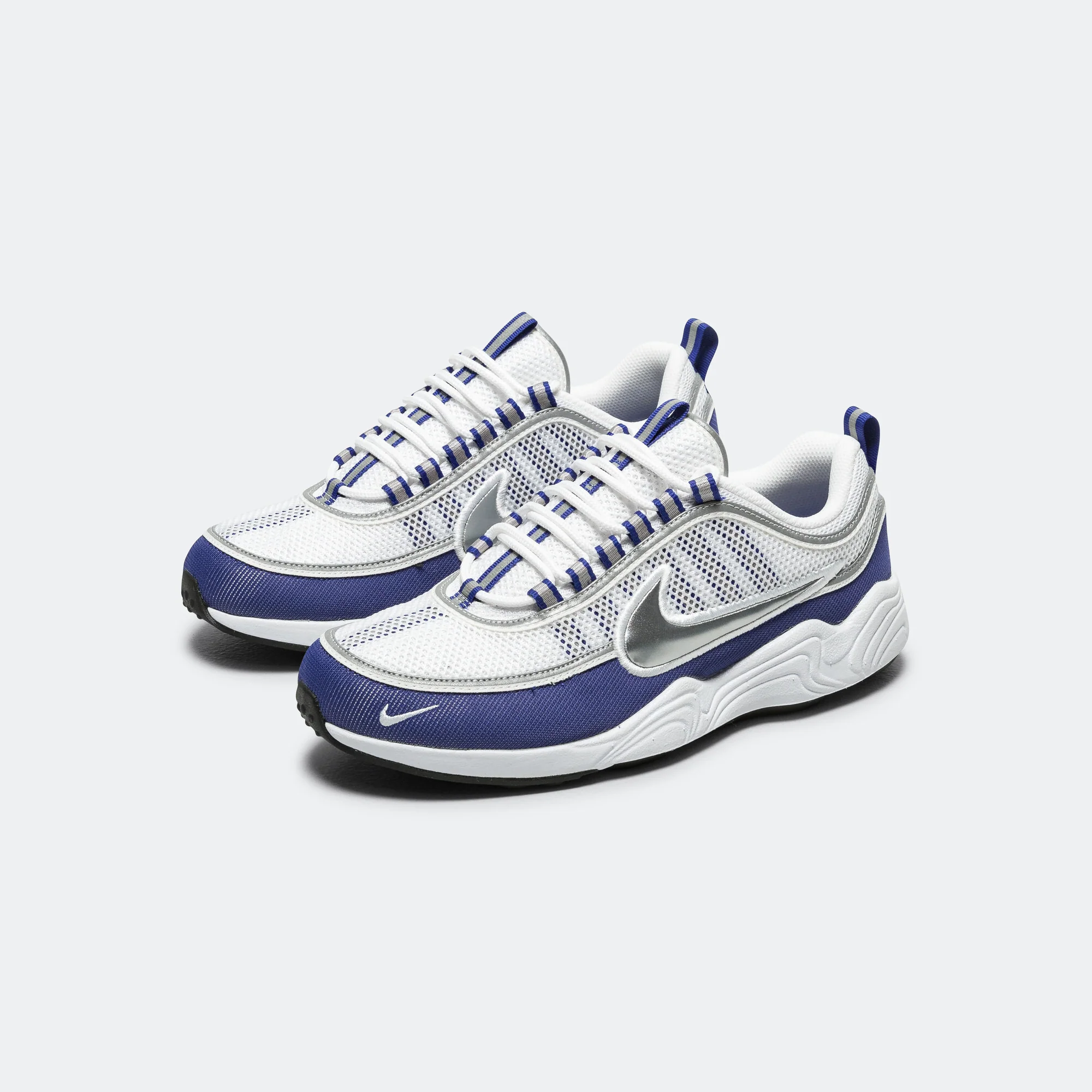 Air Zoom Spiridon SP - White/Metallic Silver-Light Concord - Image 2