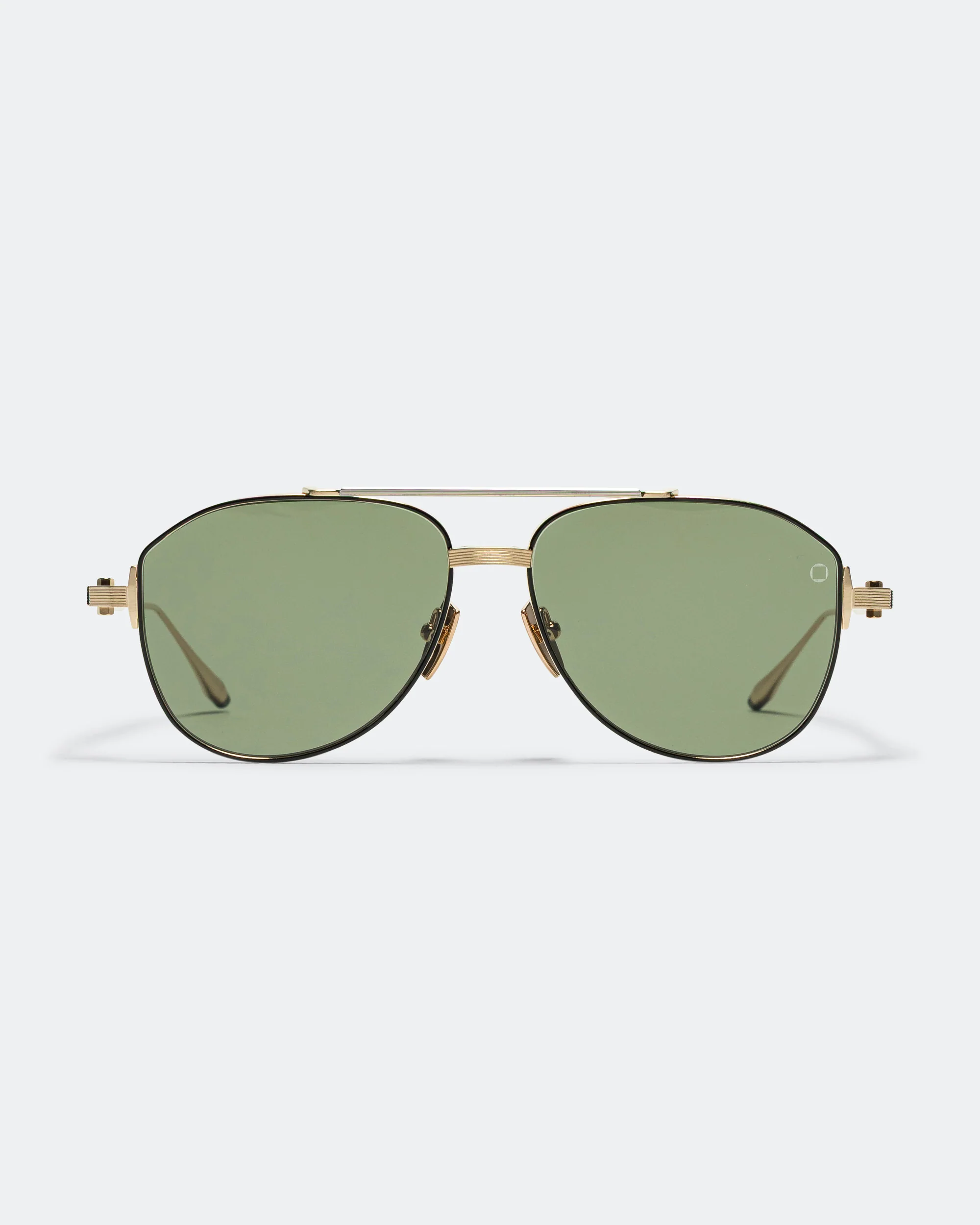 Helios - Brushed Gold/Black Palladium-Black Enamel