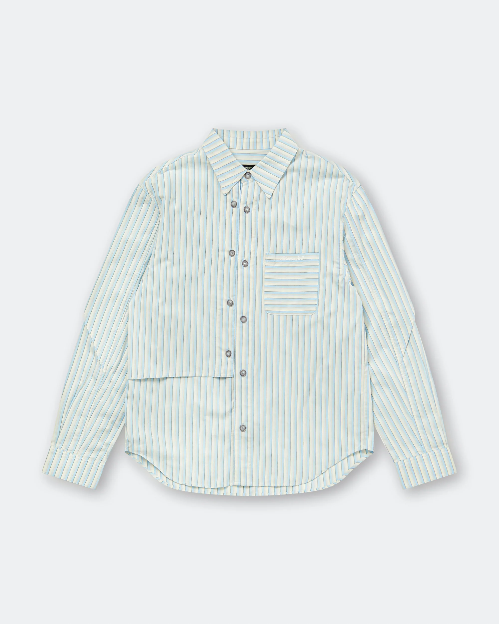 Stripe Layered Shirt - Blue