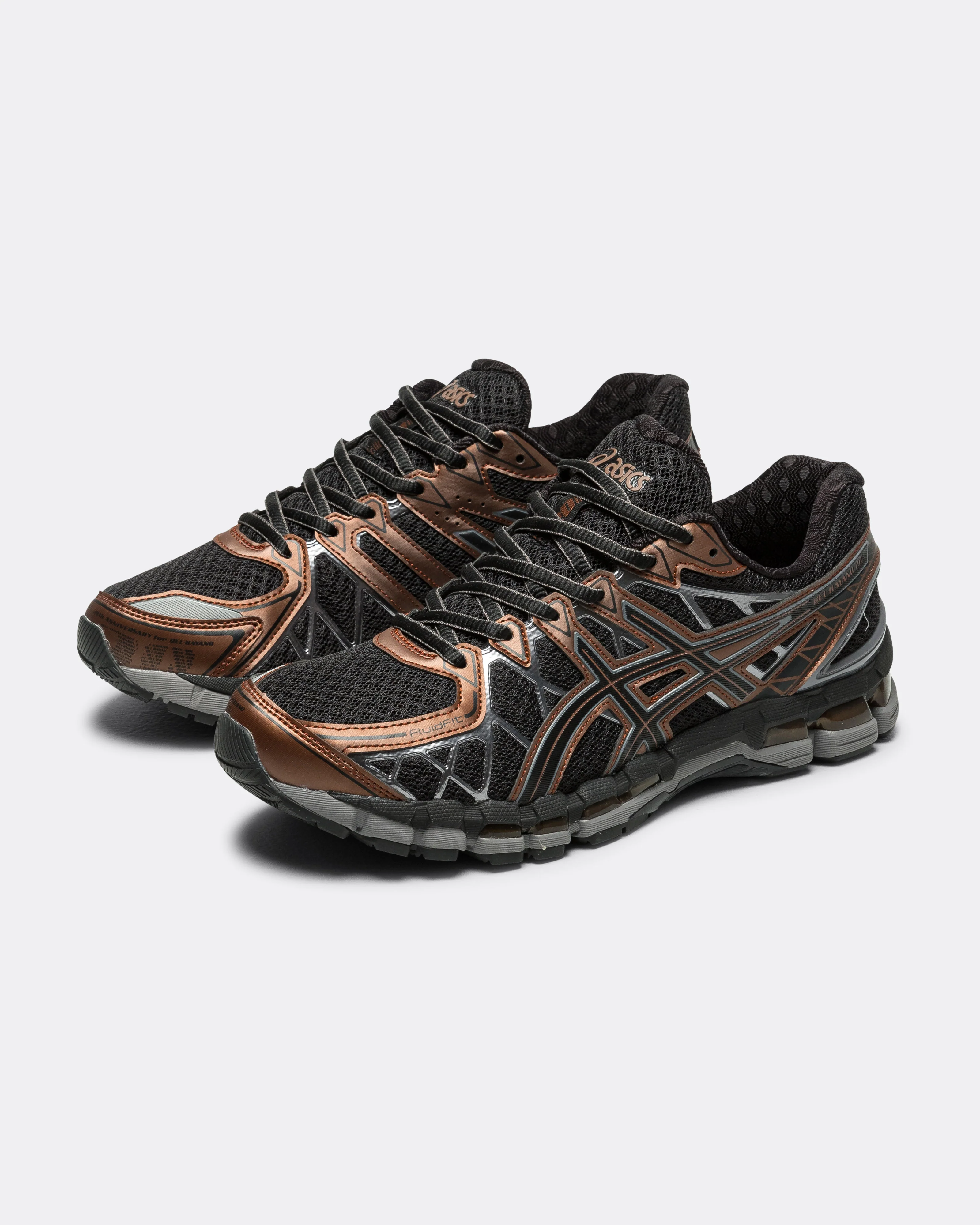 GEL-Kayano 20 - Black/Reddish Brown - Image 2