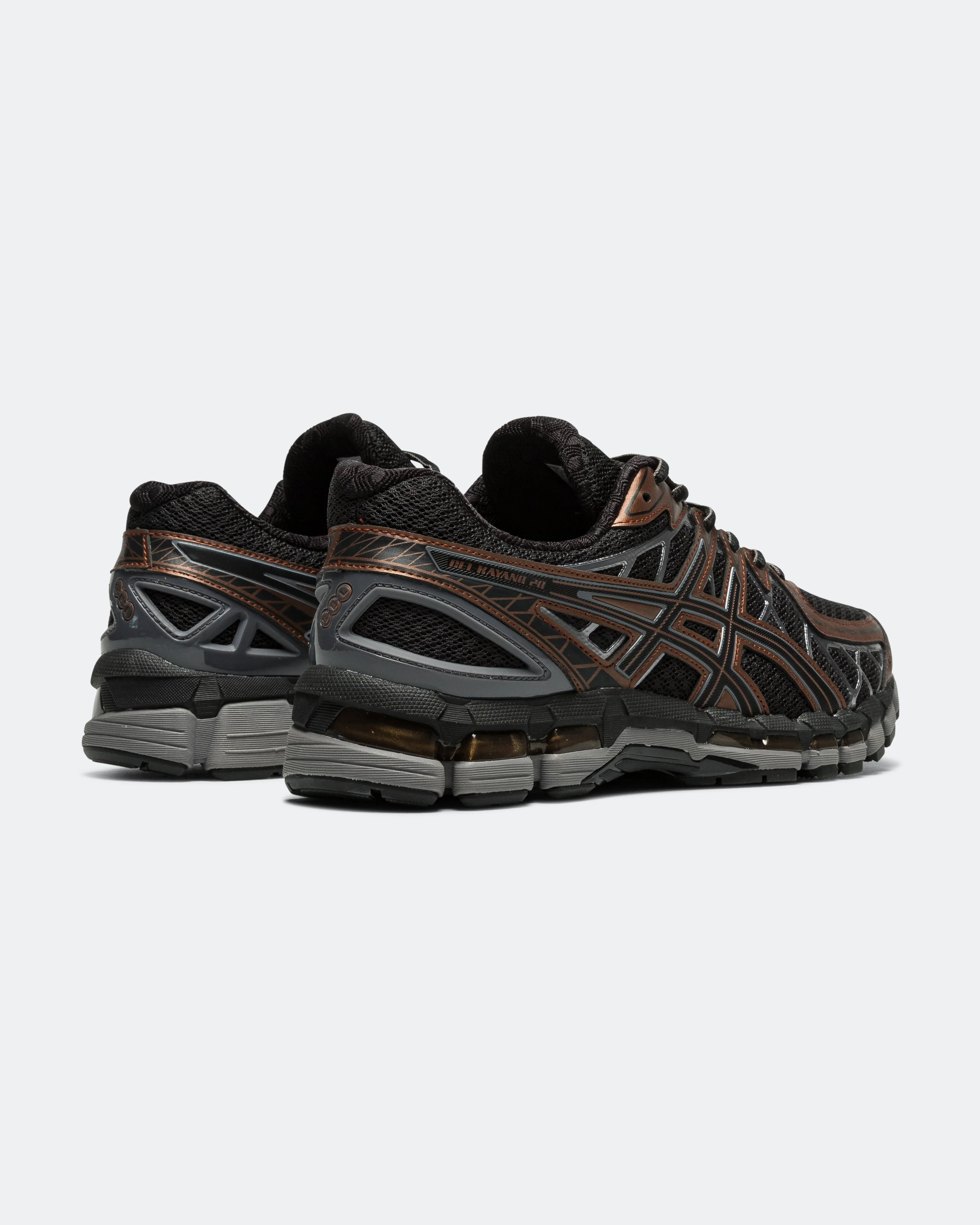 GEL-Kayano 20 - Black/Reddish Brown - Image 3