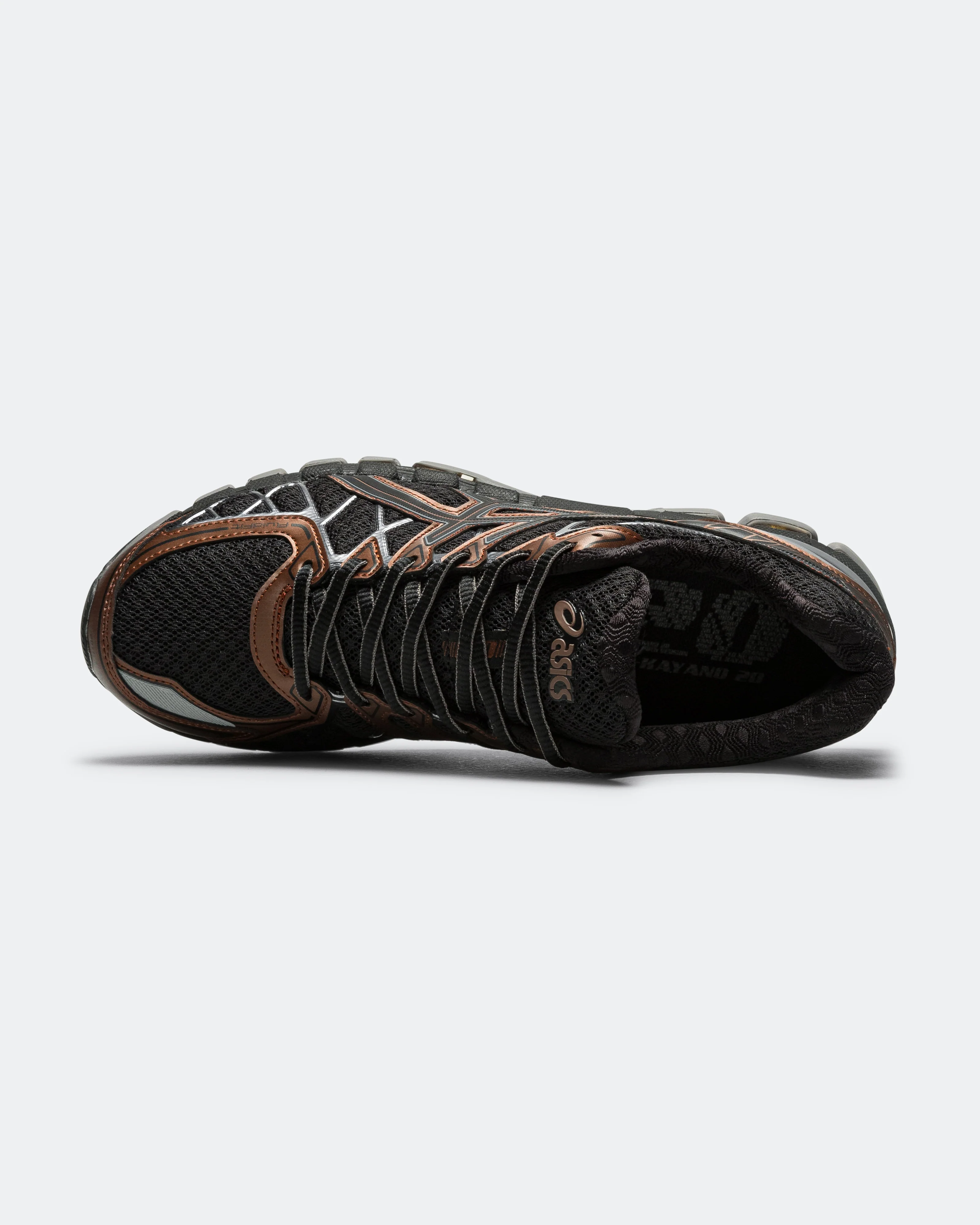 GEL-Kayano 20 - Black/Reddish Brown - Image 4