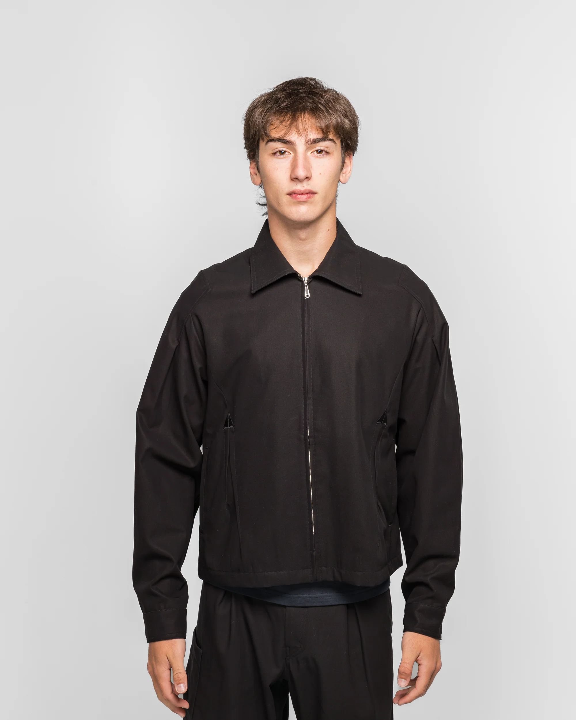 Mirbelioids Shirt Jacket - Black - Image 2