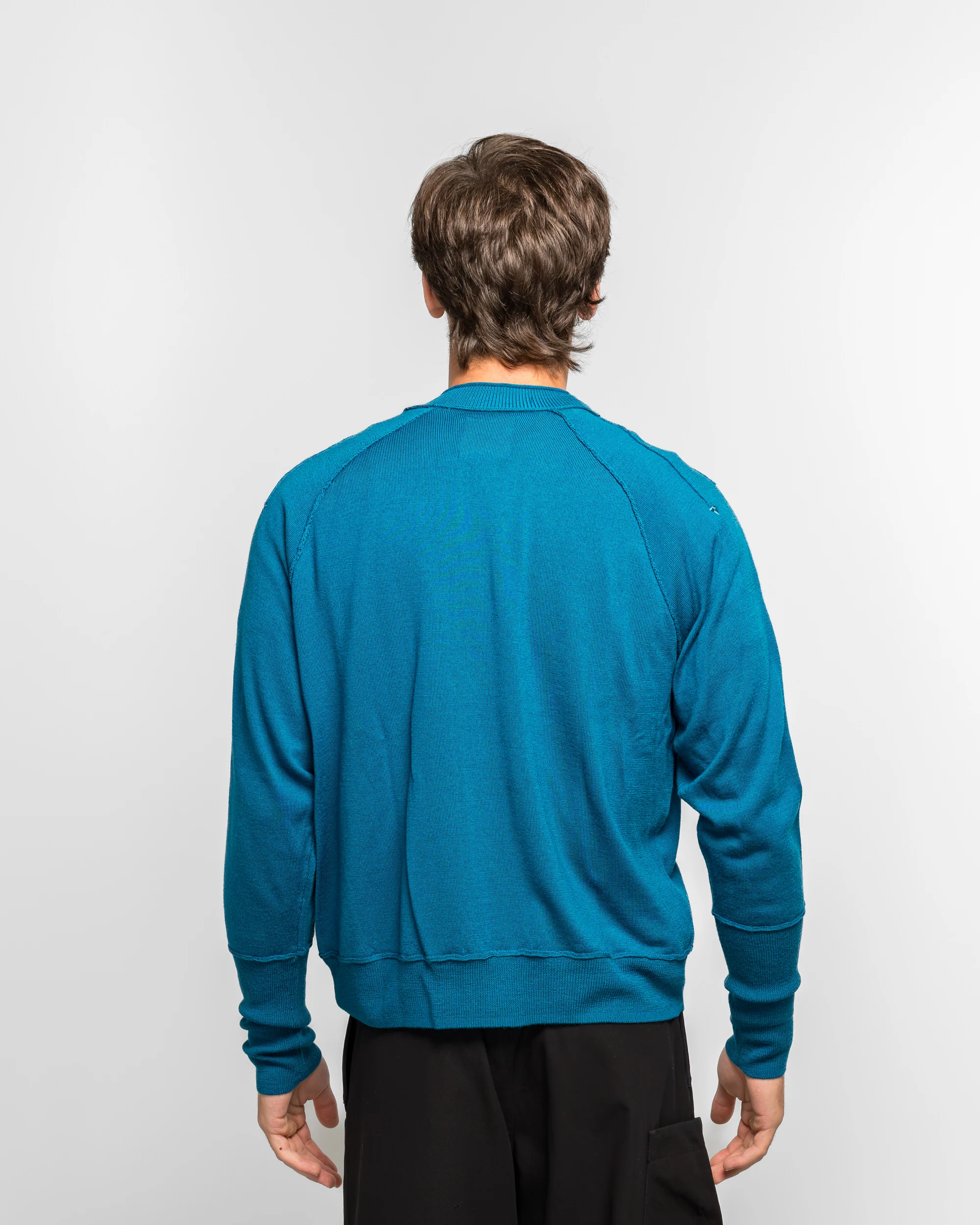 Oxalidac Knit Cardigan - Ink Blue - Image 4