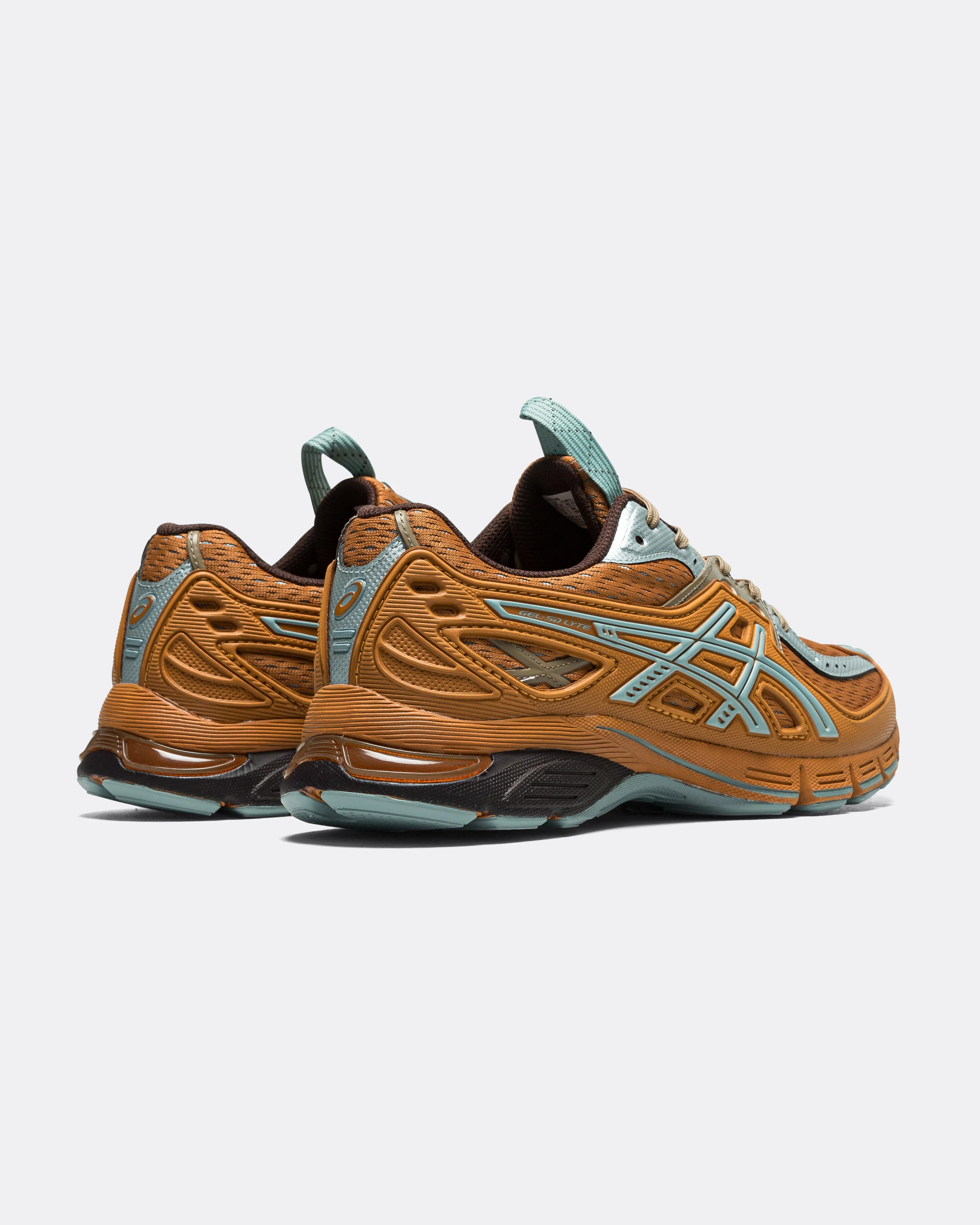 UB12-S GEL-SD-LYTE - Dolphin Grey/Rust Orange - Image 3