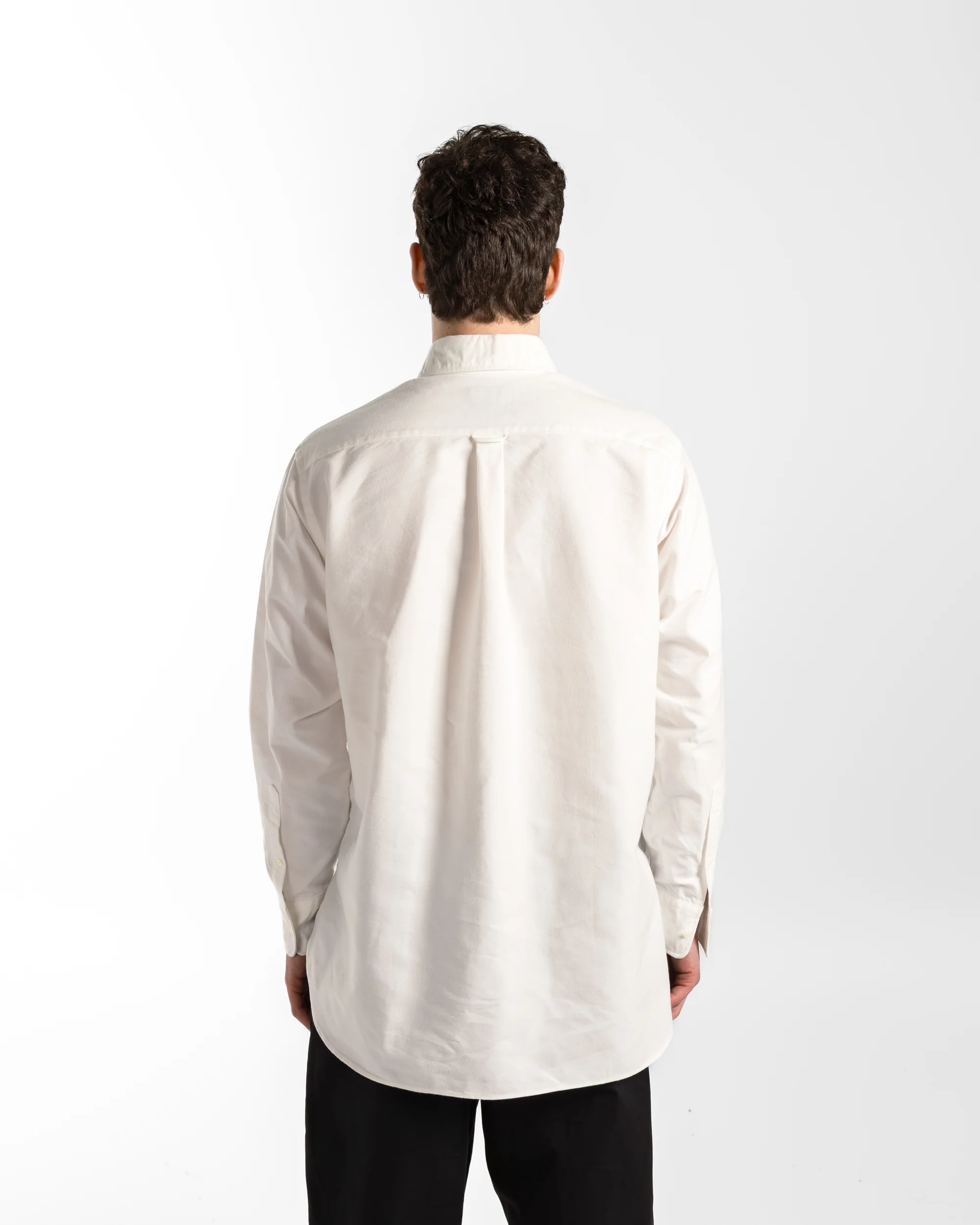 B.D. American Oxford Classic Fit Shirt - White - Image 4