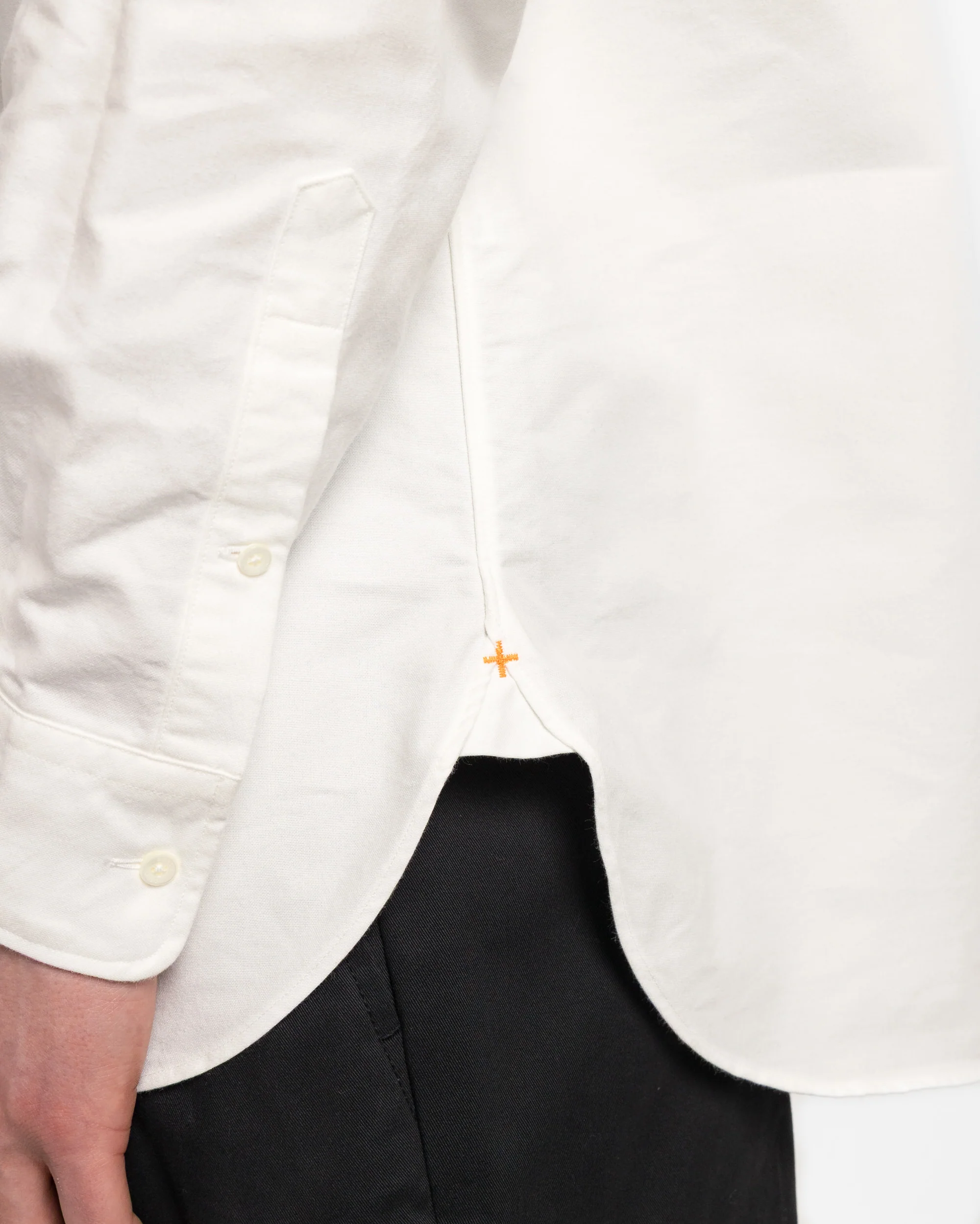 B.D. American Oxford Classic Fit Shirt - White - Image 5