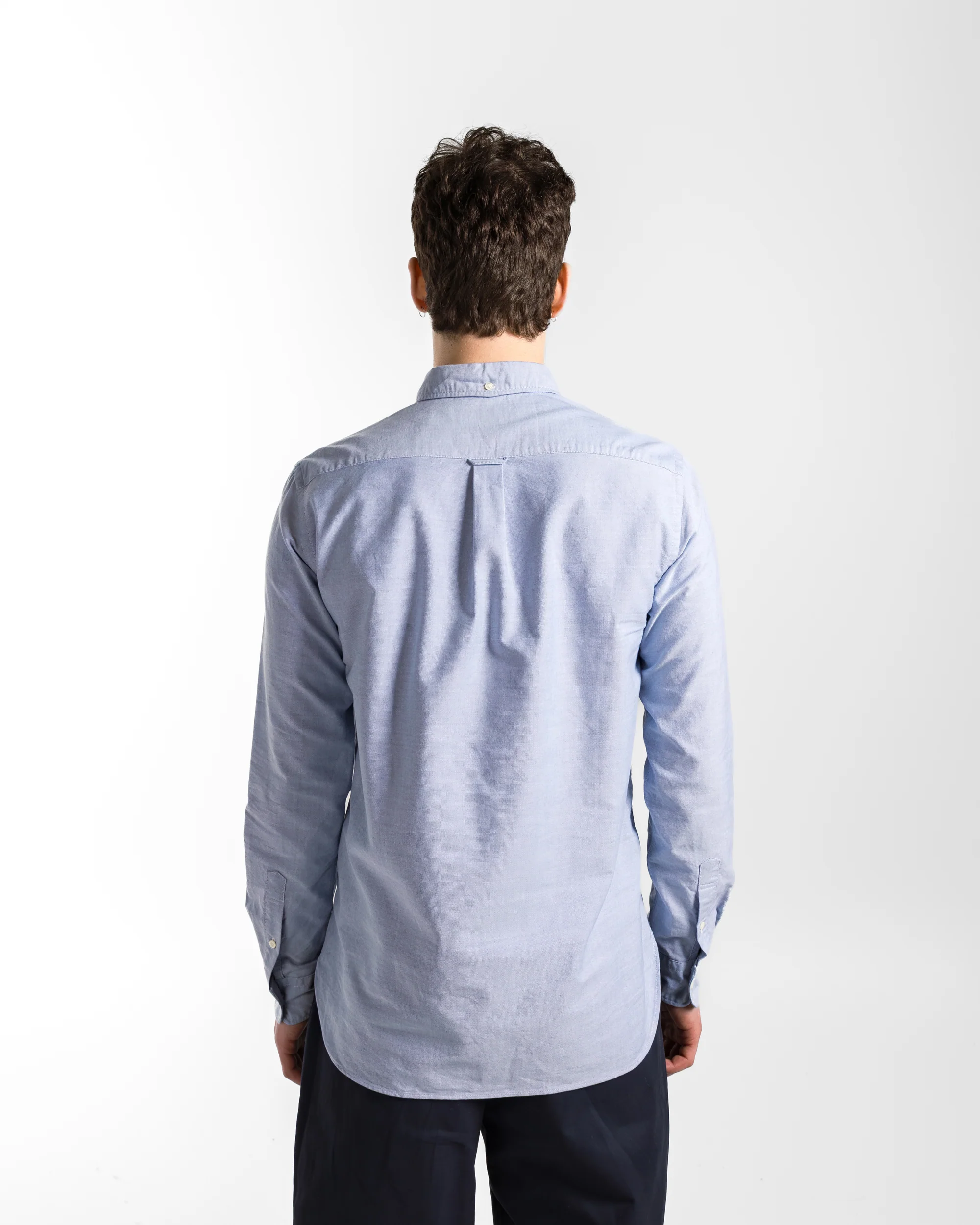 B.D. Oxford Shirt - Blue - Image 4